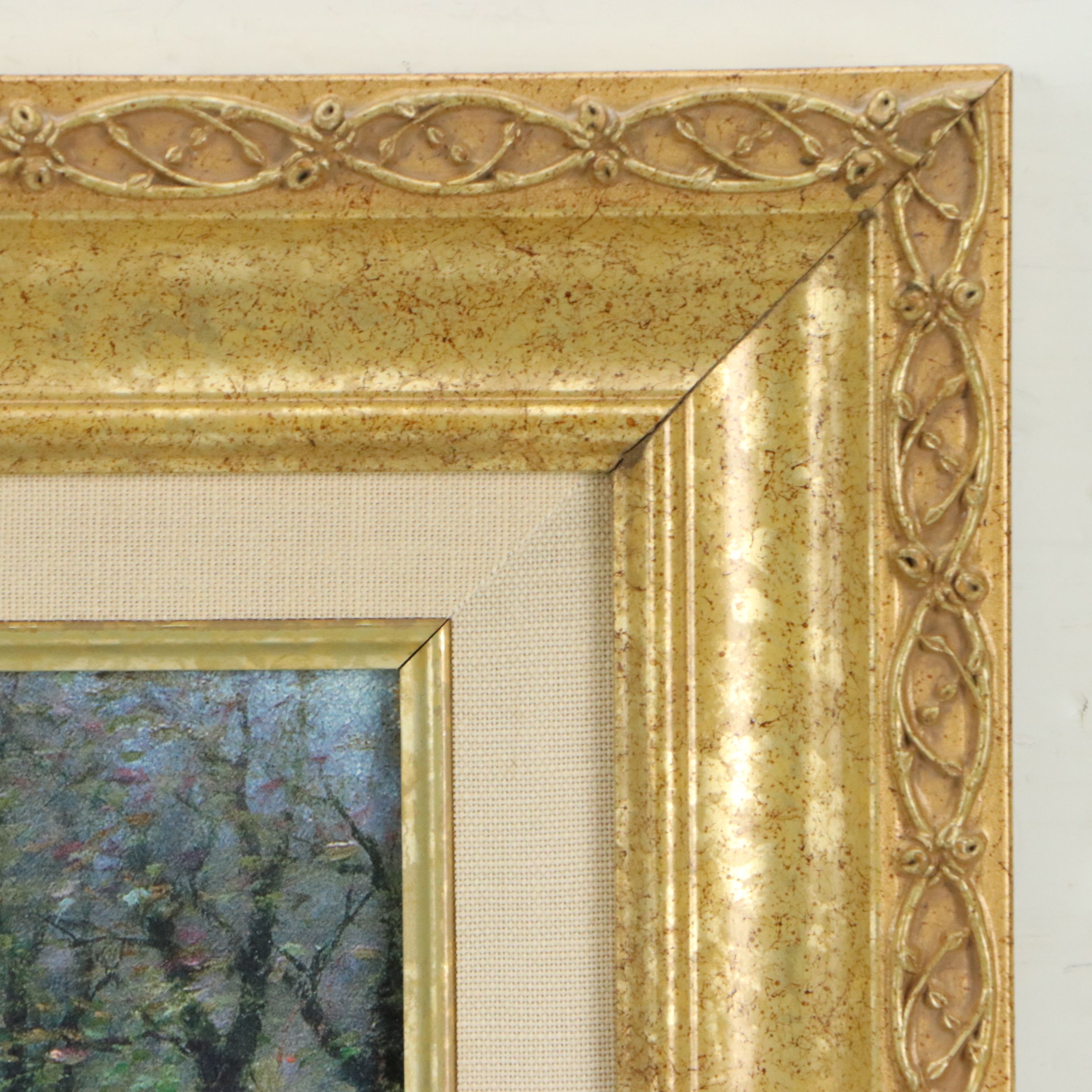 Thomas Kinkade Offset Lithograph "Evening at Swanbrooke Cottage," 1998