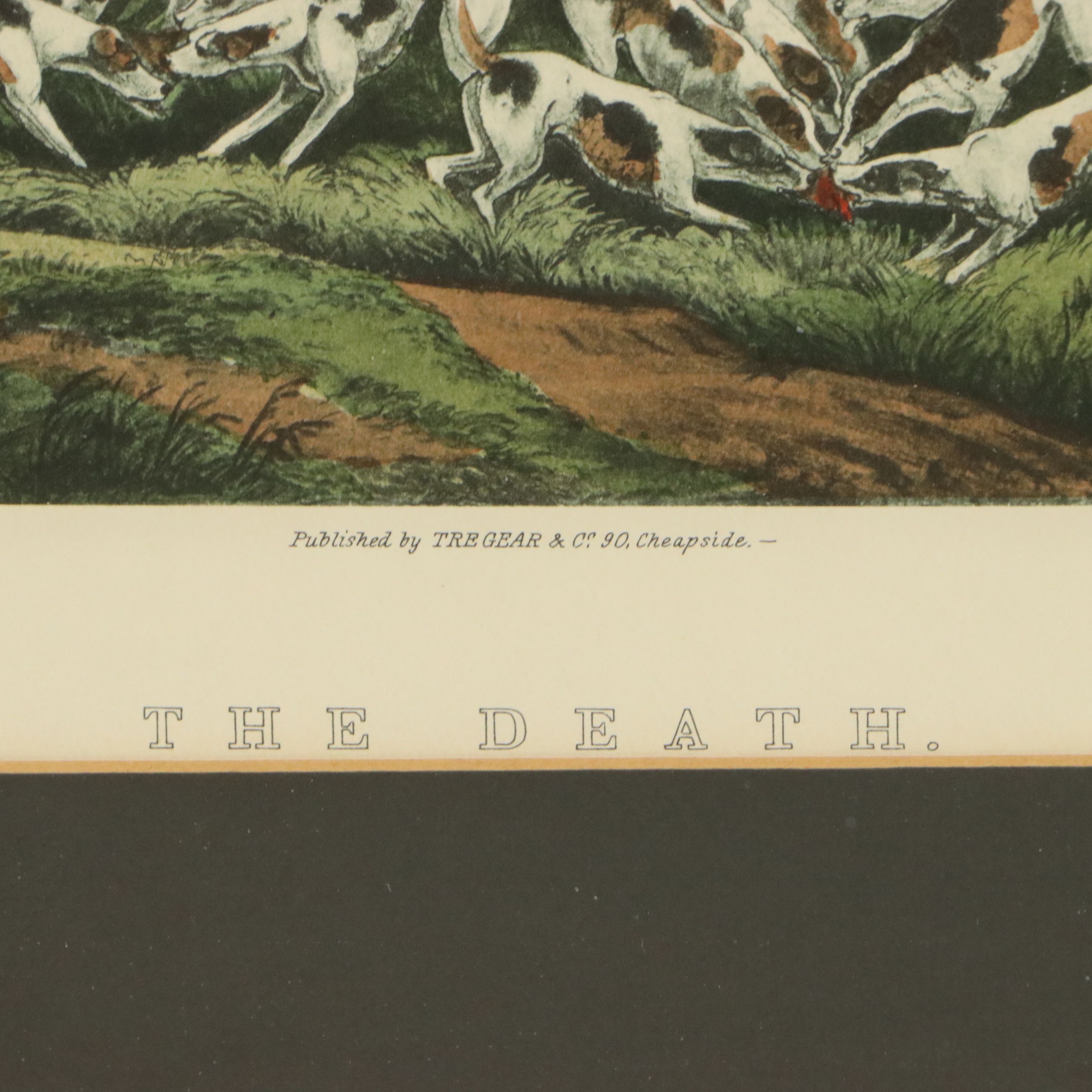 After Carle Vernet and H. Alken Prints of Hunting Scenes, Mid to Late 20th C.