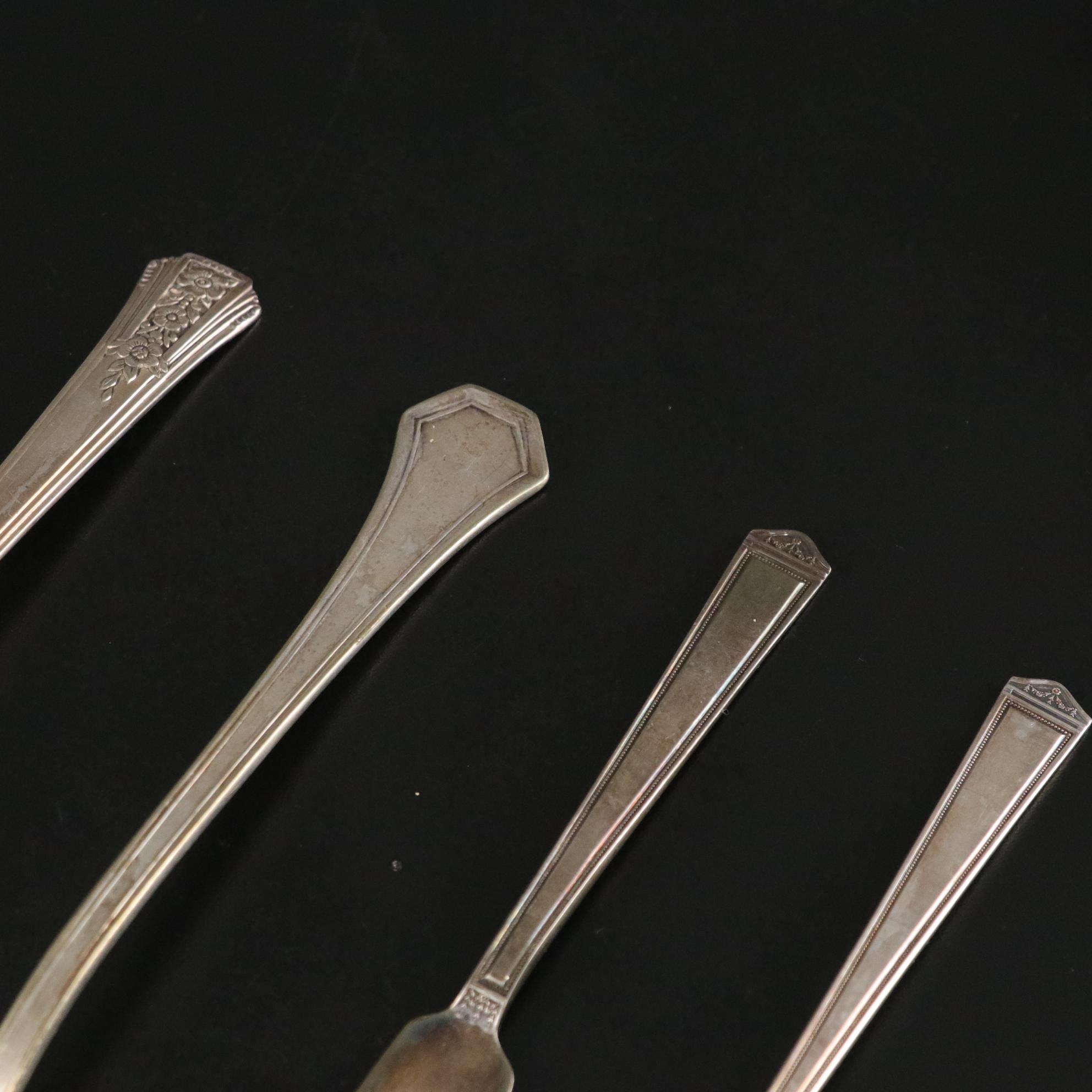 Rogers Bros. "Anniversary" Silver Plate Flatware, Early 20th Century