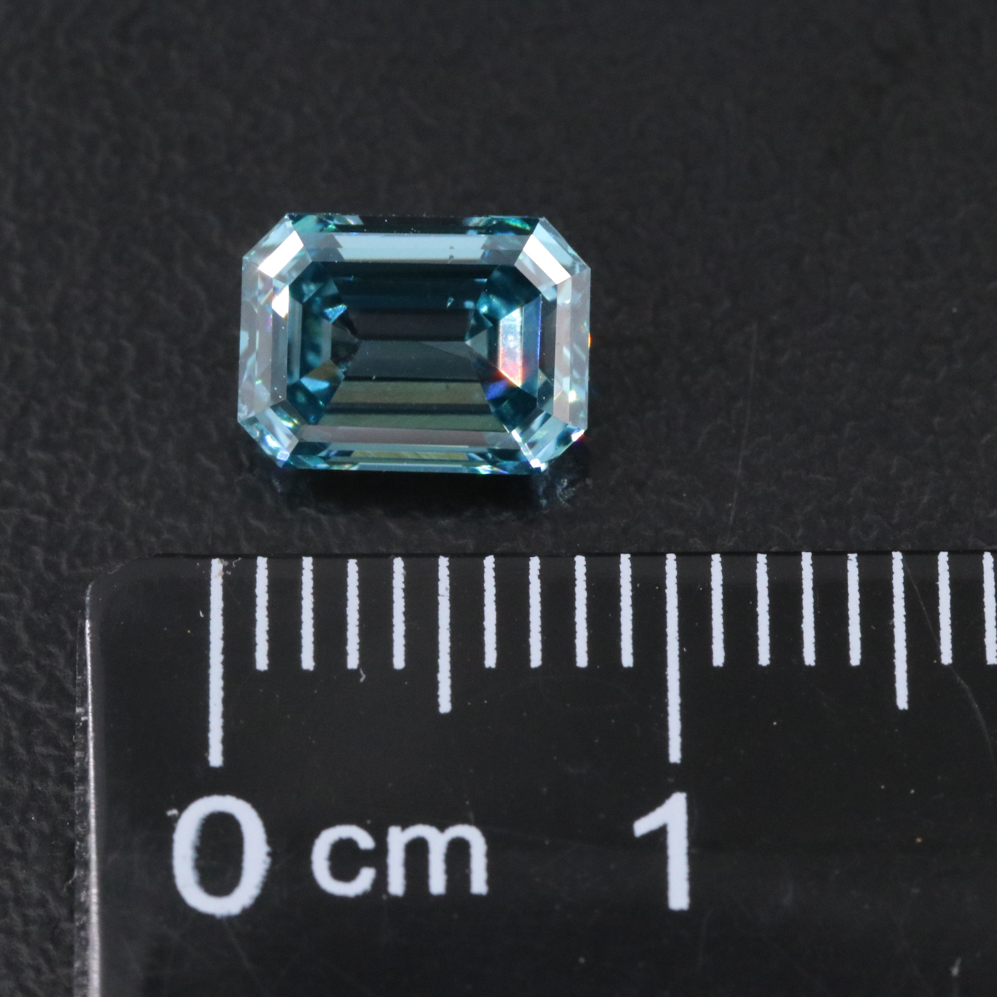 Loose 1.63 CT Fancy Blue Lab Grown Diamond