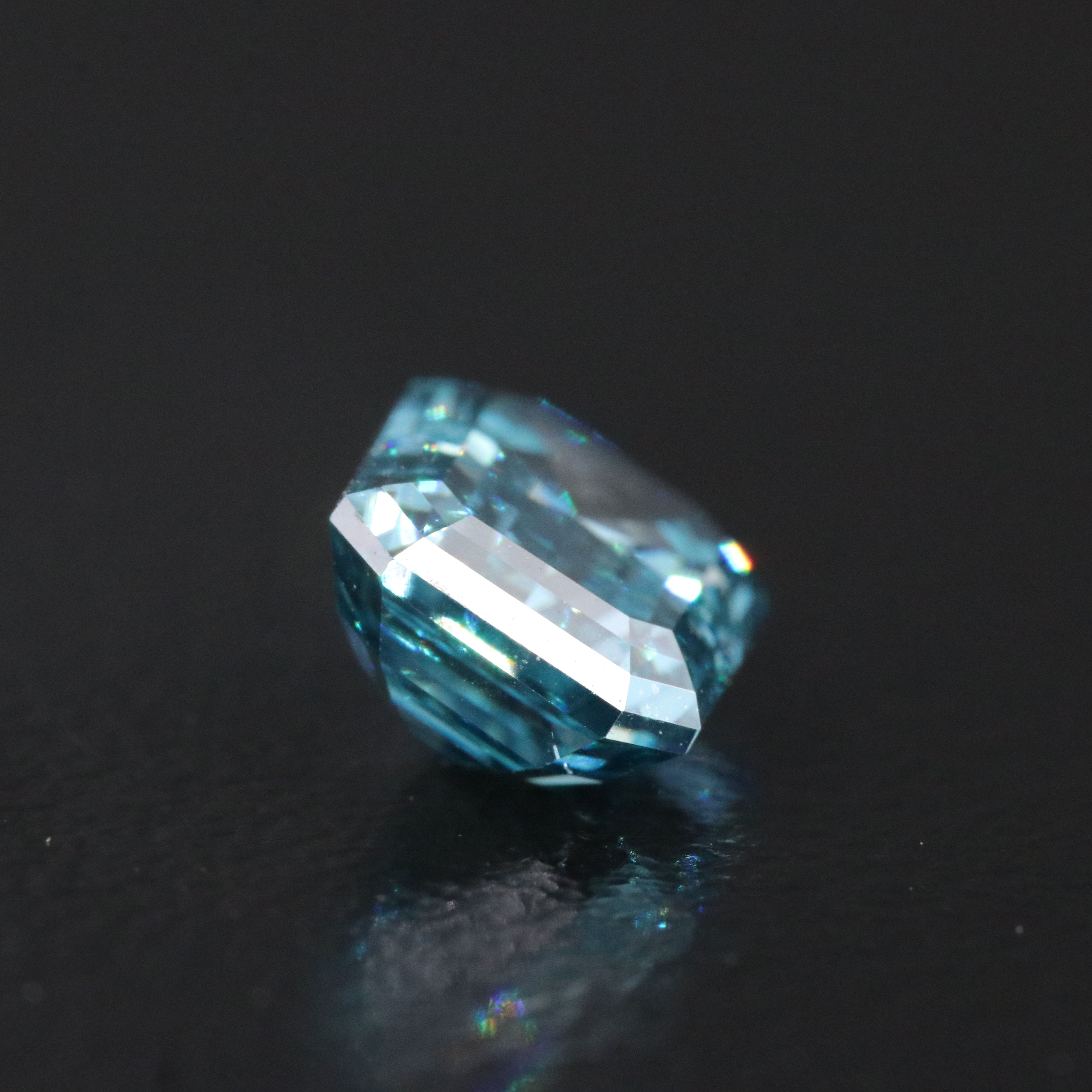 Loose 1.63 CT Fancy Blue Lab Grown Diamond