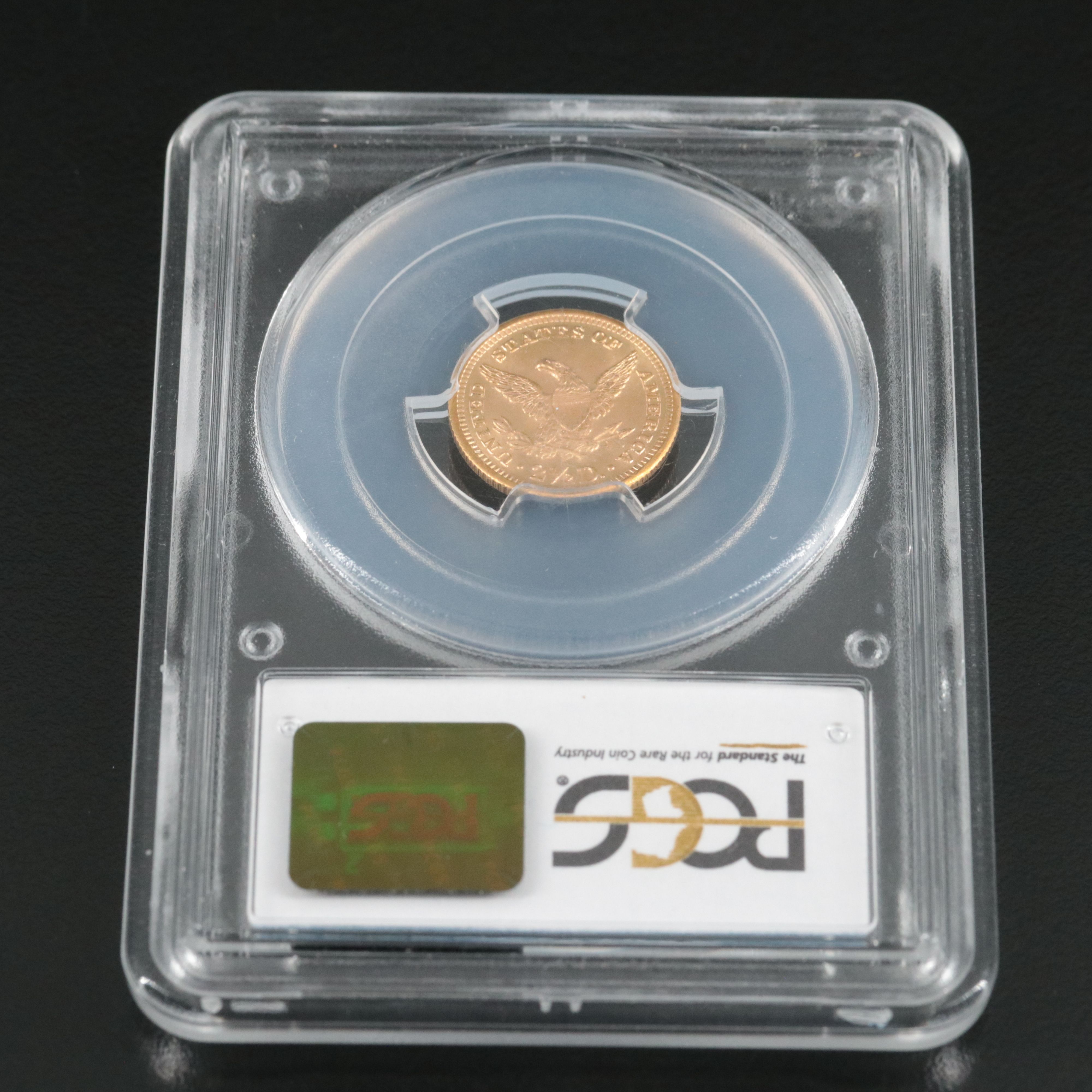 PCGS Graded MS64 1905 Liberty Head $2.50 Gold Quarter Eagle