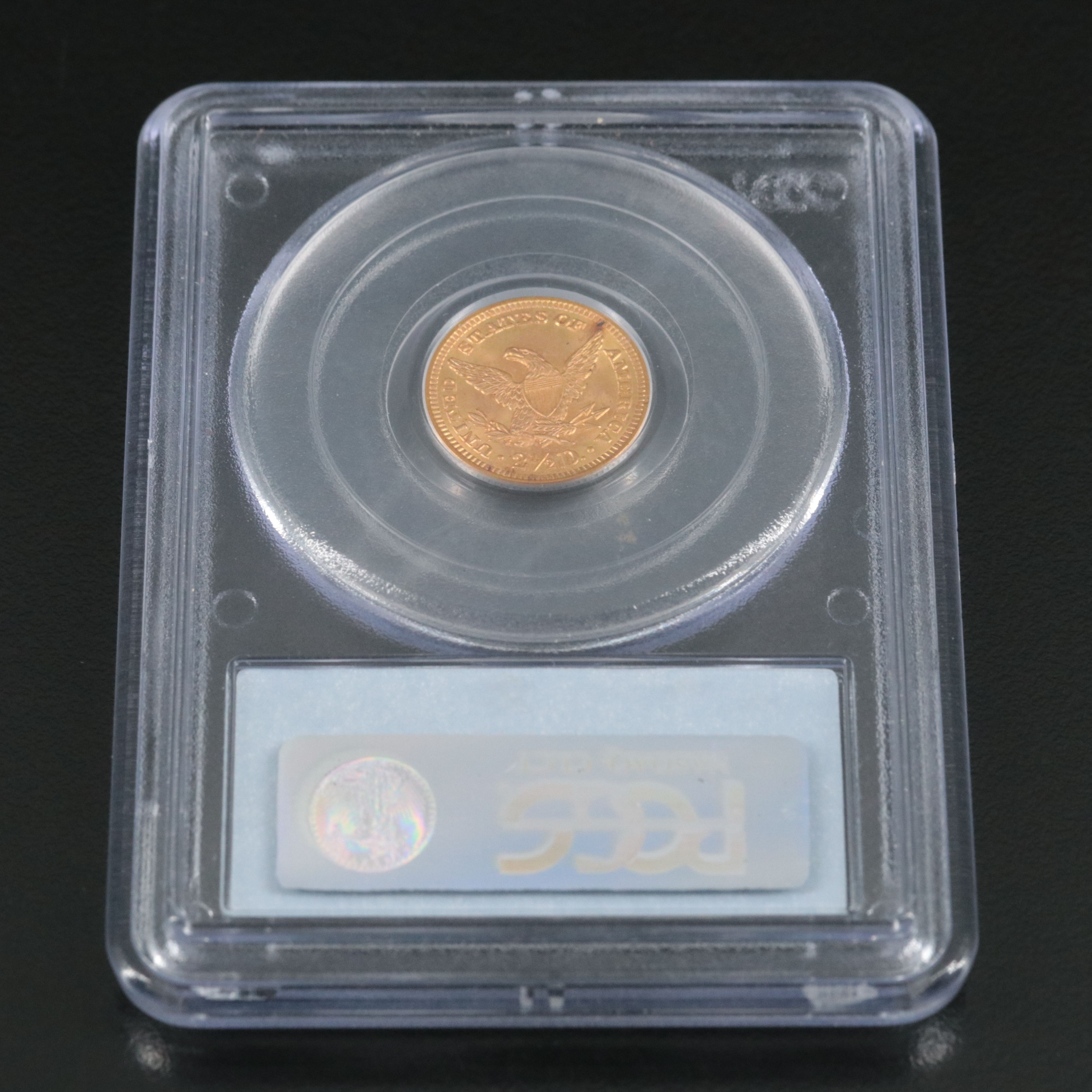 PCGS Graded MS64 1902 Liberty Head $2.50 Gold Quarter Eagle