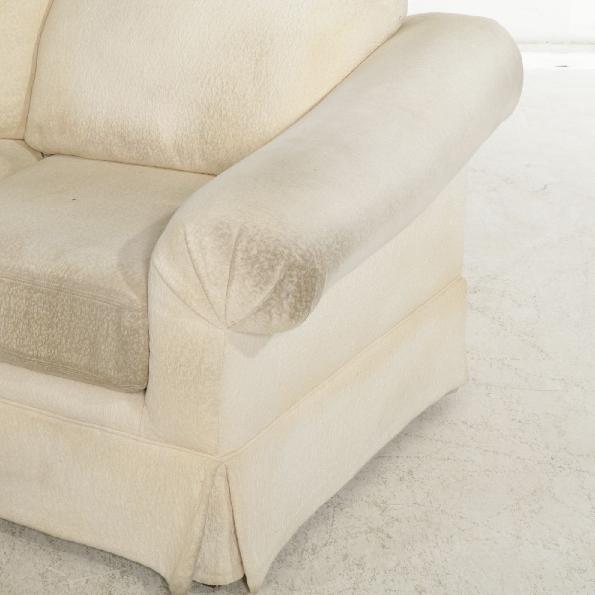 Berne Furniture Curved Sofa, Late 20th Century