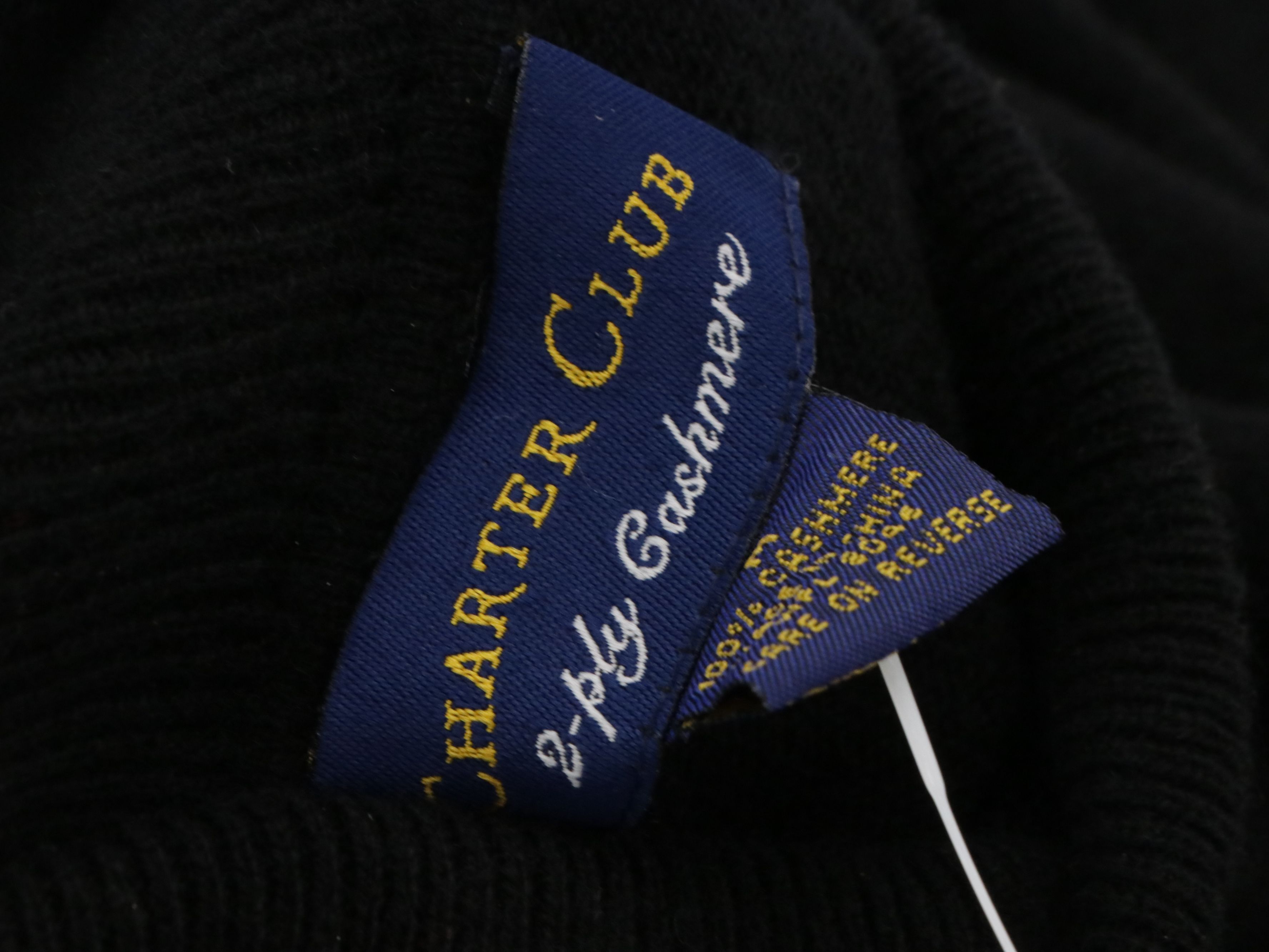 Charter Club and Pringle of Scotland Cashmere Turtleneck Sweaters