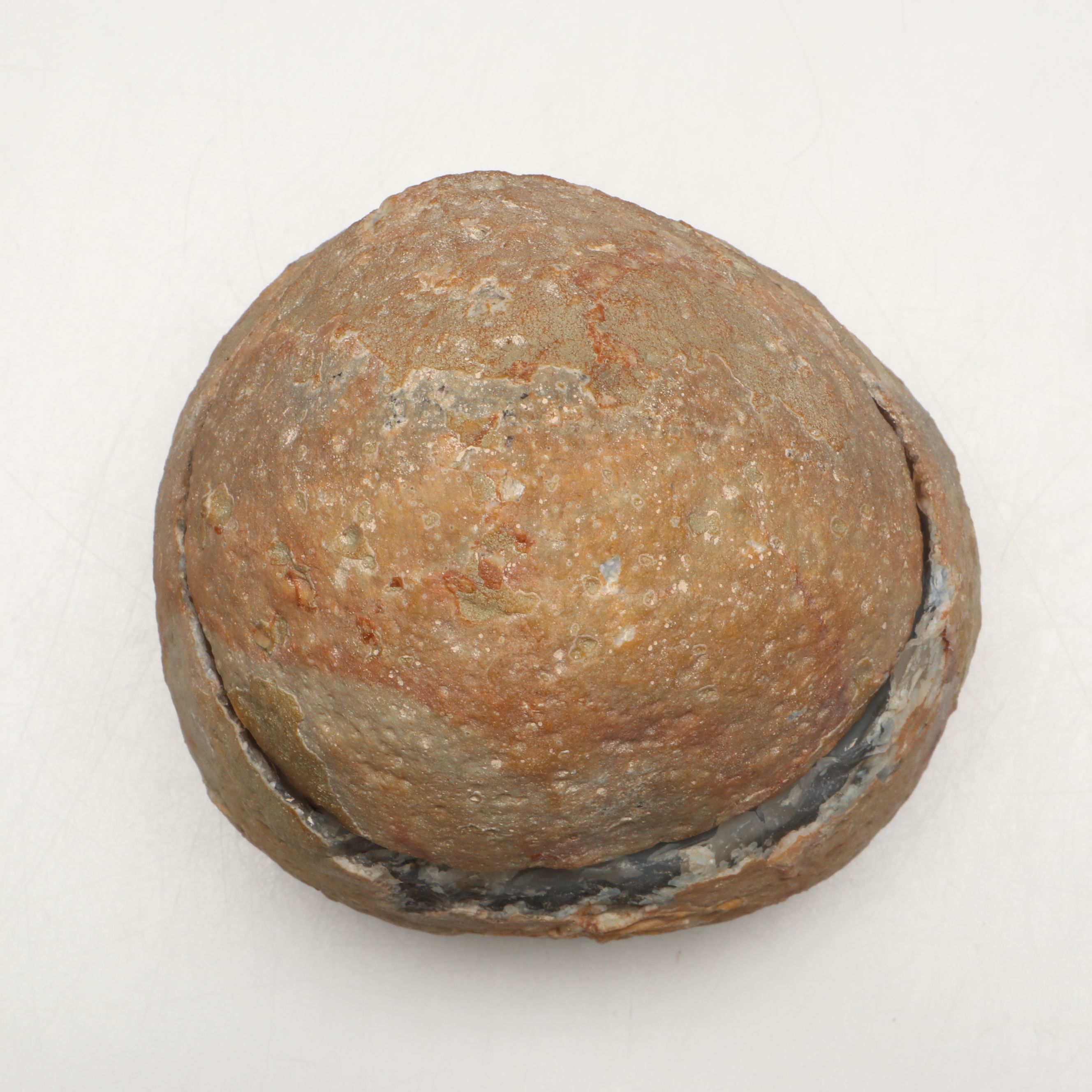 Split and Carved Calcite Cathedral Geode Specimen