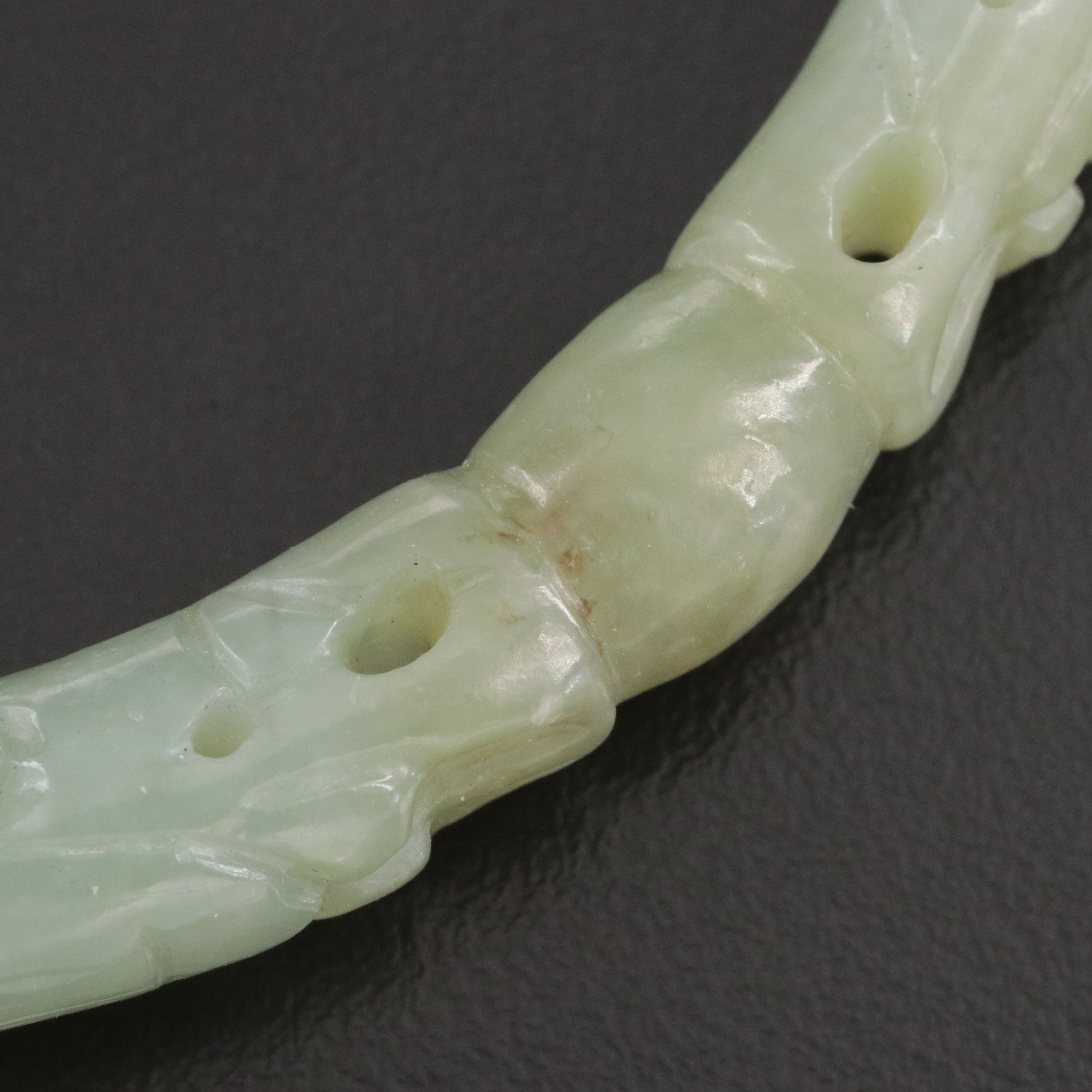 Carved Serpentine Bangle