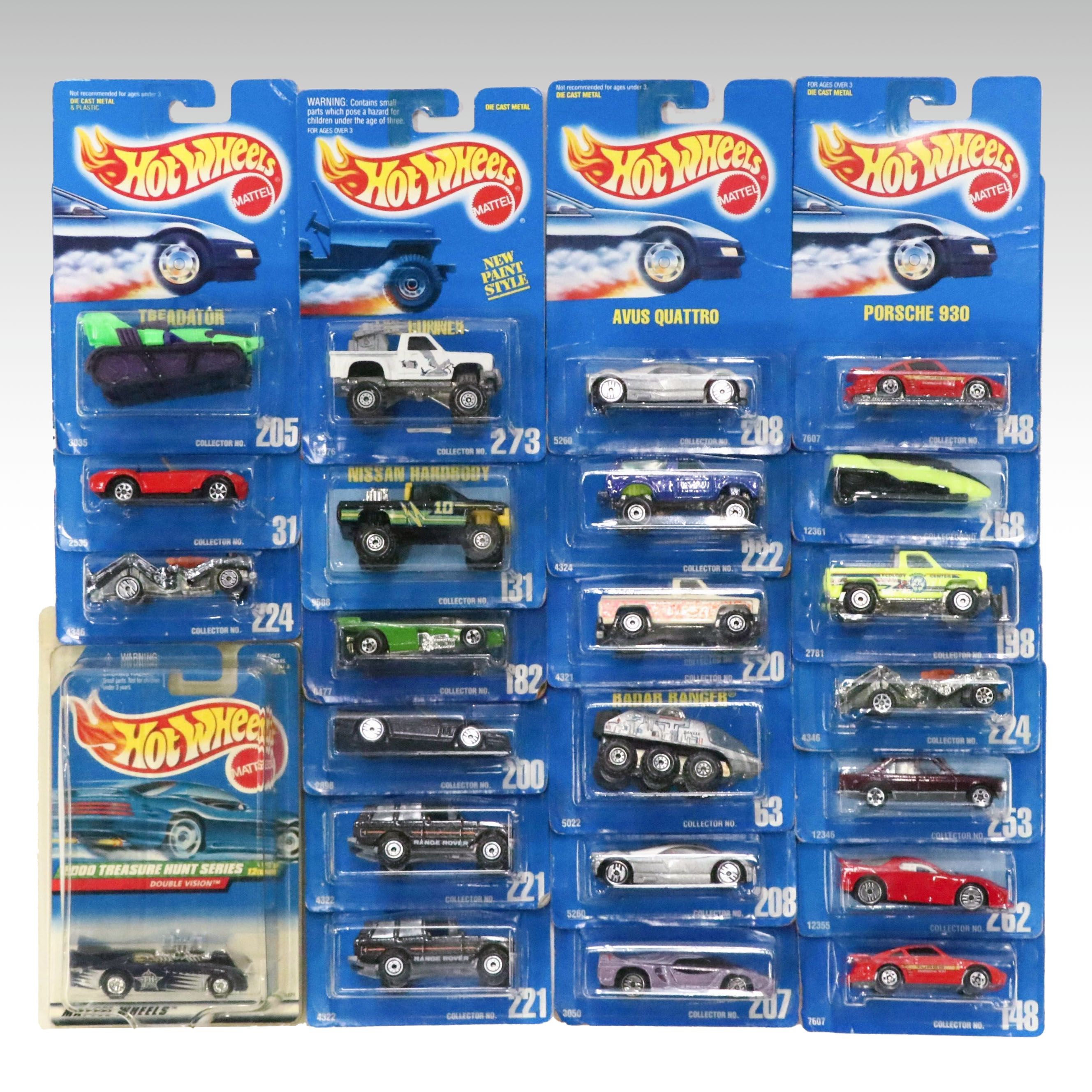 Hot Wheels "Designer Collection" and More Toy Cars, 1990s