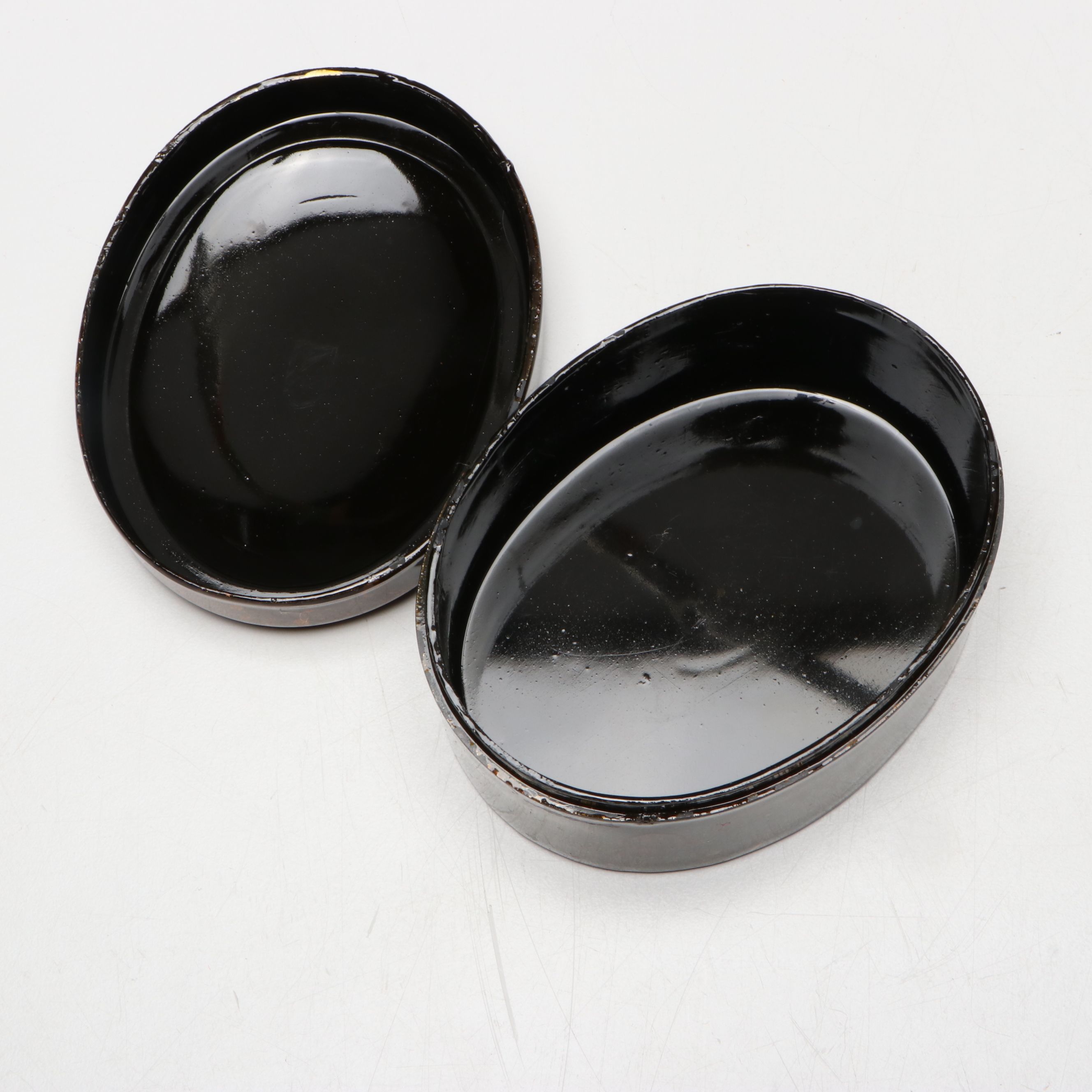 Intarsia Landscape Wood Music Box with Marquetry, Hand-Painted and Other Boxes