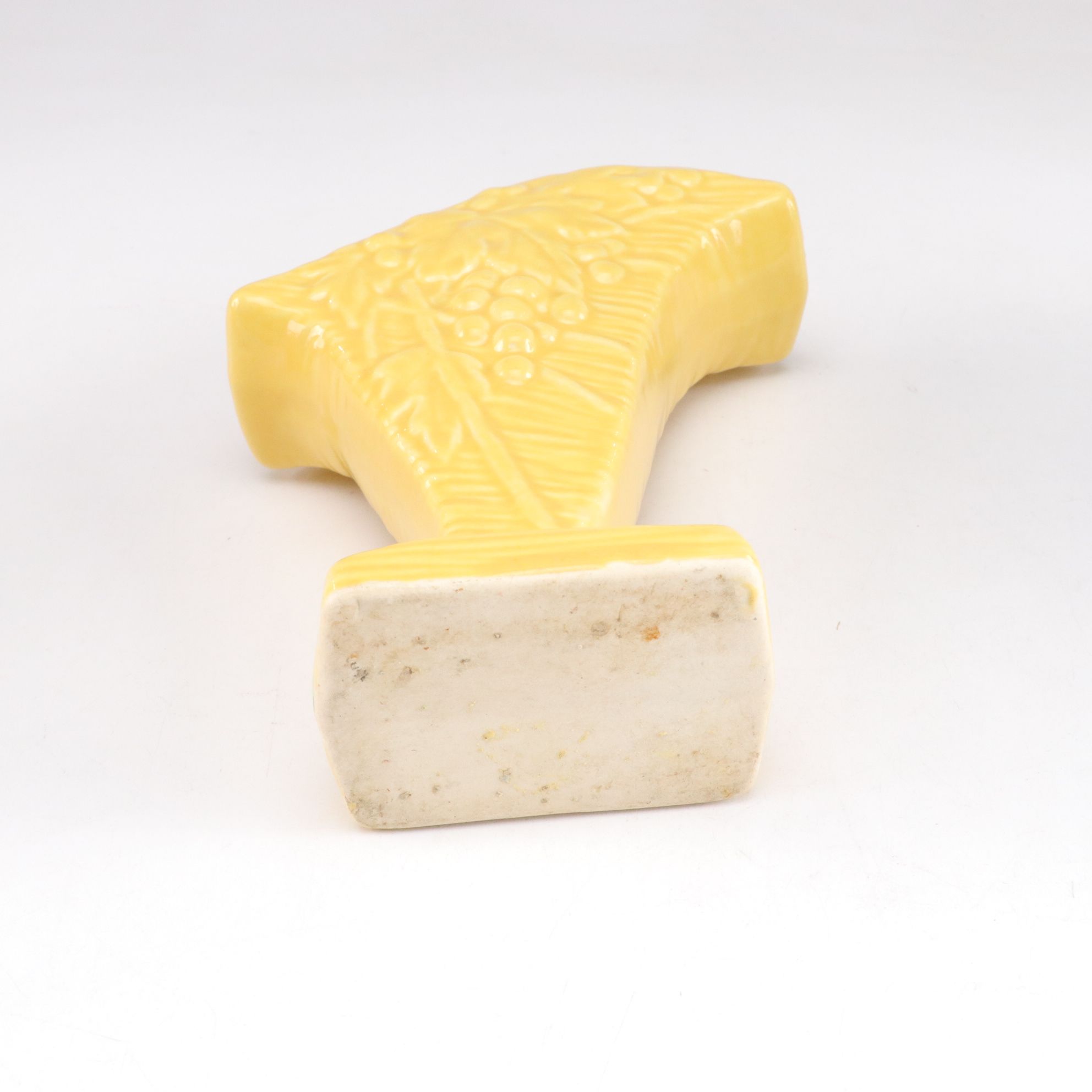 Ceramic Pitchers and Bowl Featuring McCoy "Rustic Line Grapes" Vase