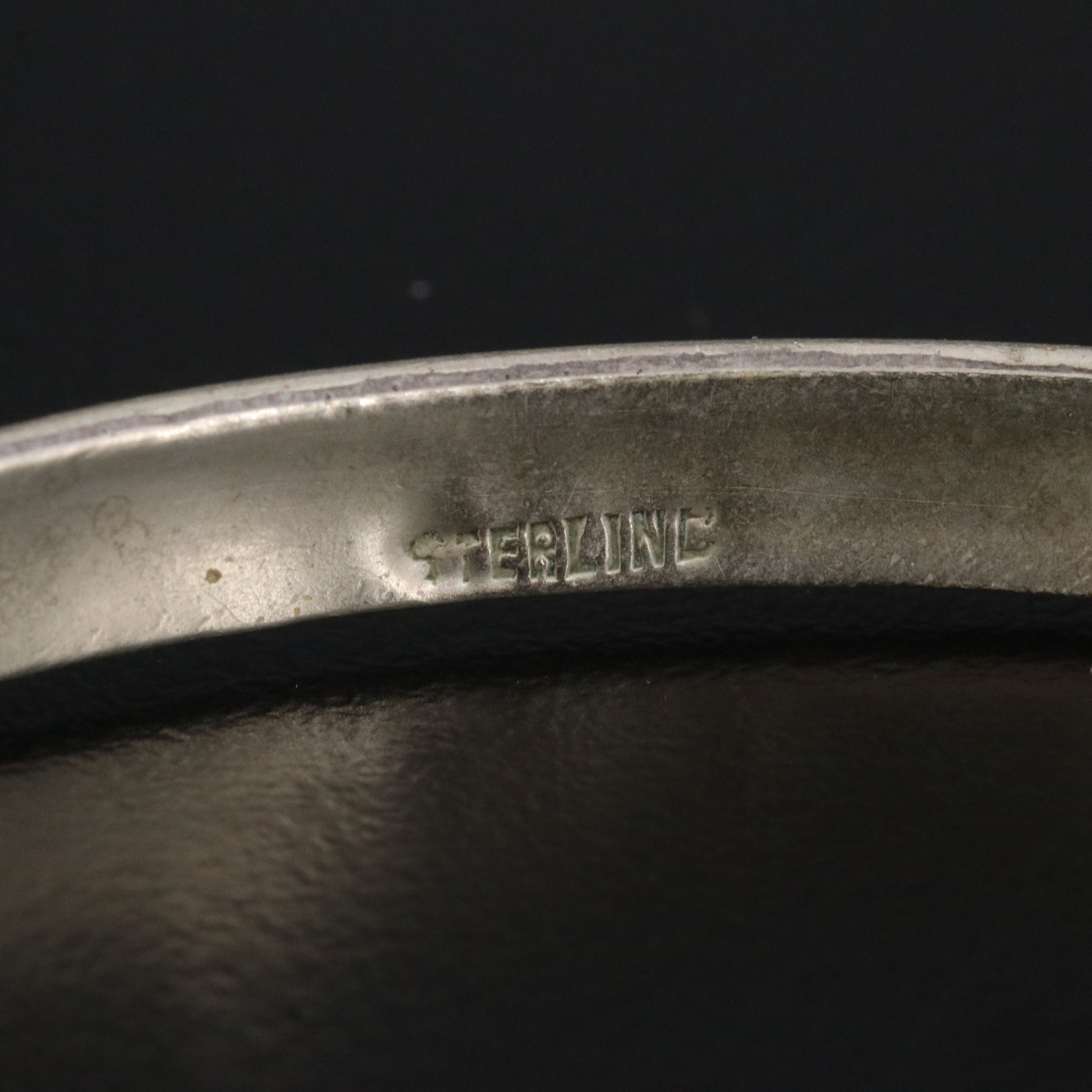 Sterling Pendant and Bangles Featuring Bell Trading Post, Abalone, Turquoise