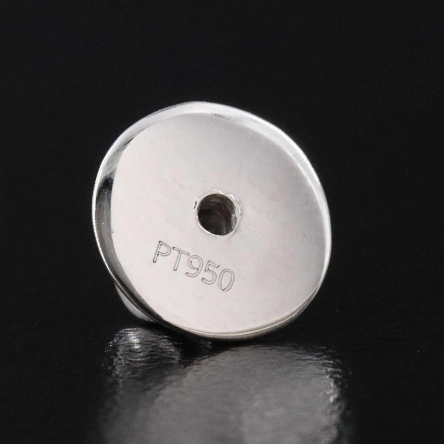 Platinum 4.21 CTW Lab Grown Diamond Stud Earrings with IGI Reports