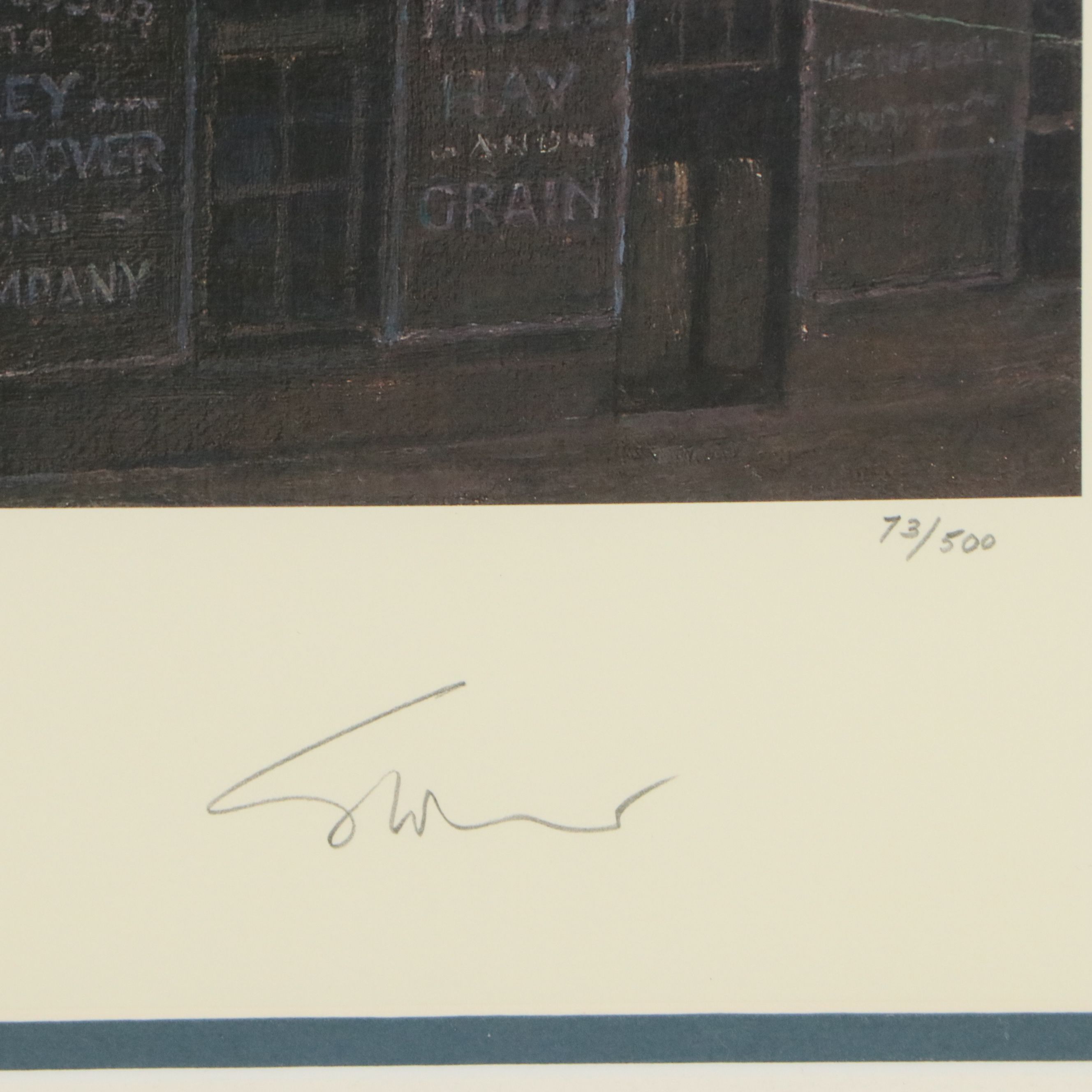 John Stobart Maritime Offset Lithograph of Jacksonville, 2006