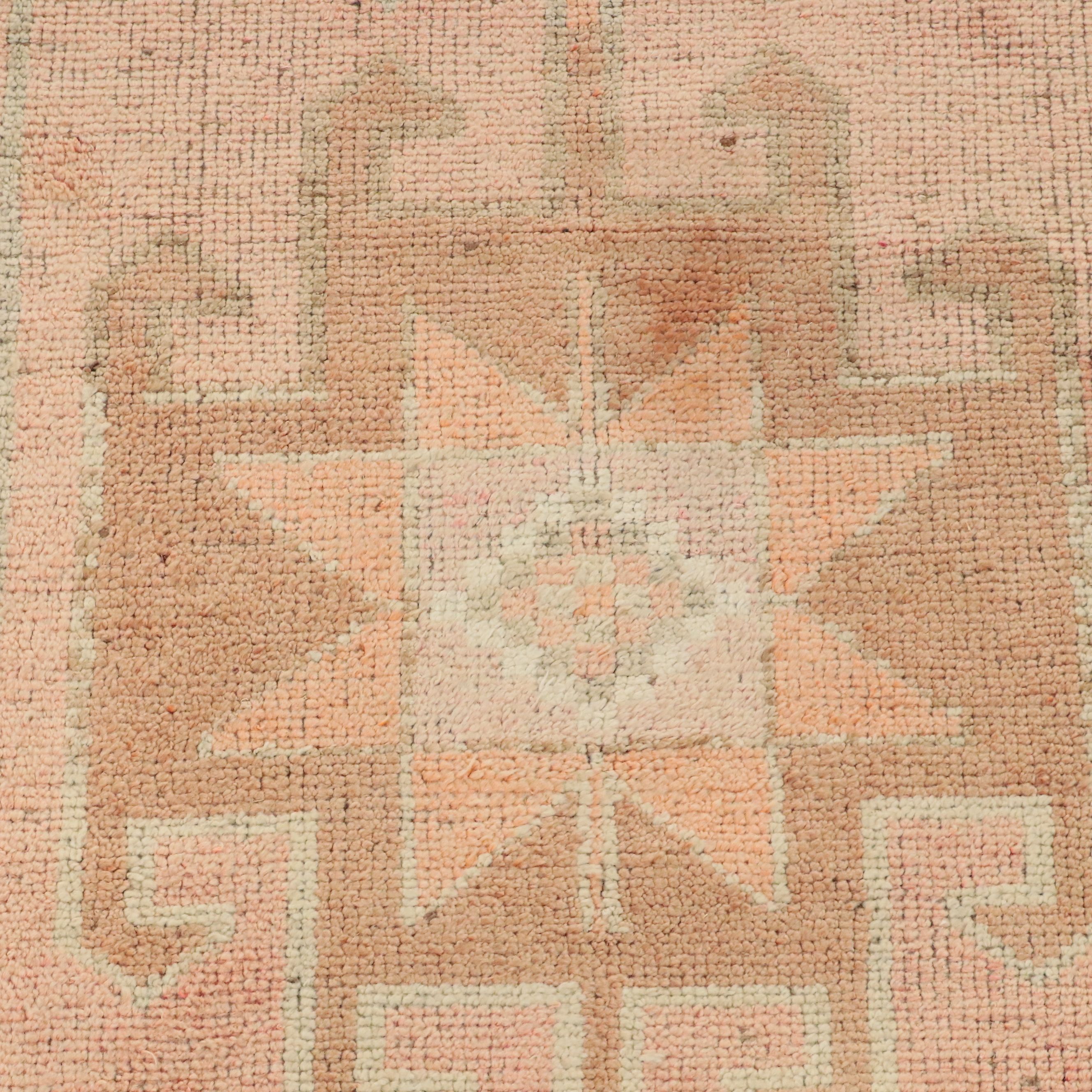 3'2 x 10'6 Hand-Knotted Turkish Anatolian Long Rug