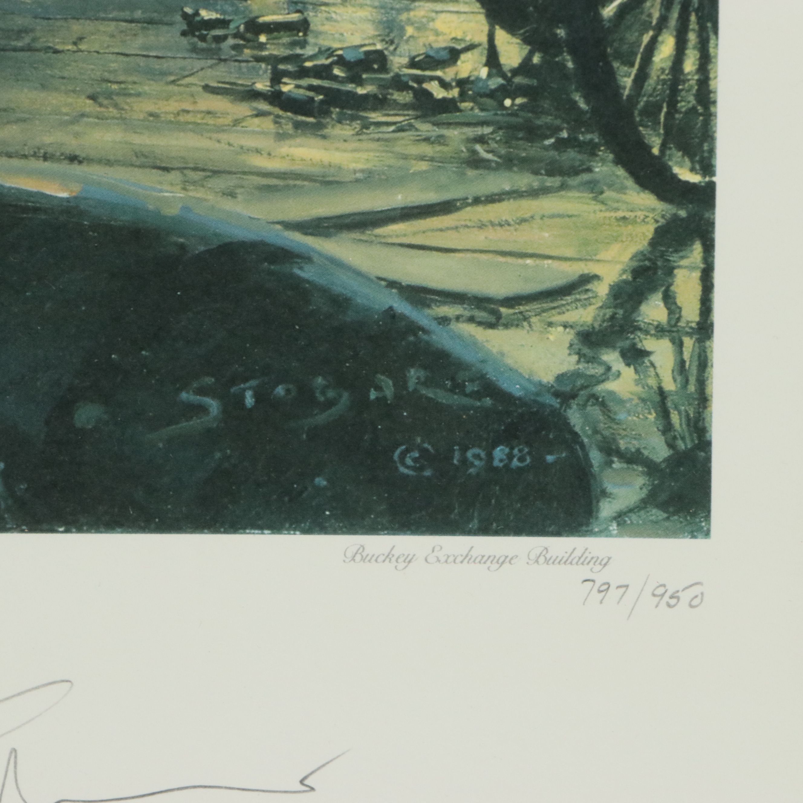 John Stobart Offset Lithograph "Moonlight Arrival on the Cuyahoga...," 1988