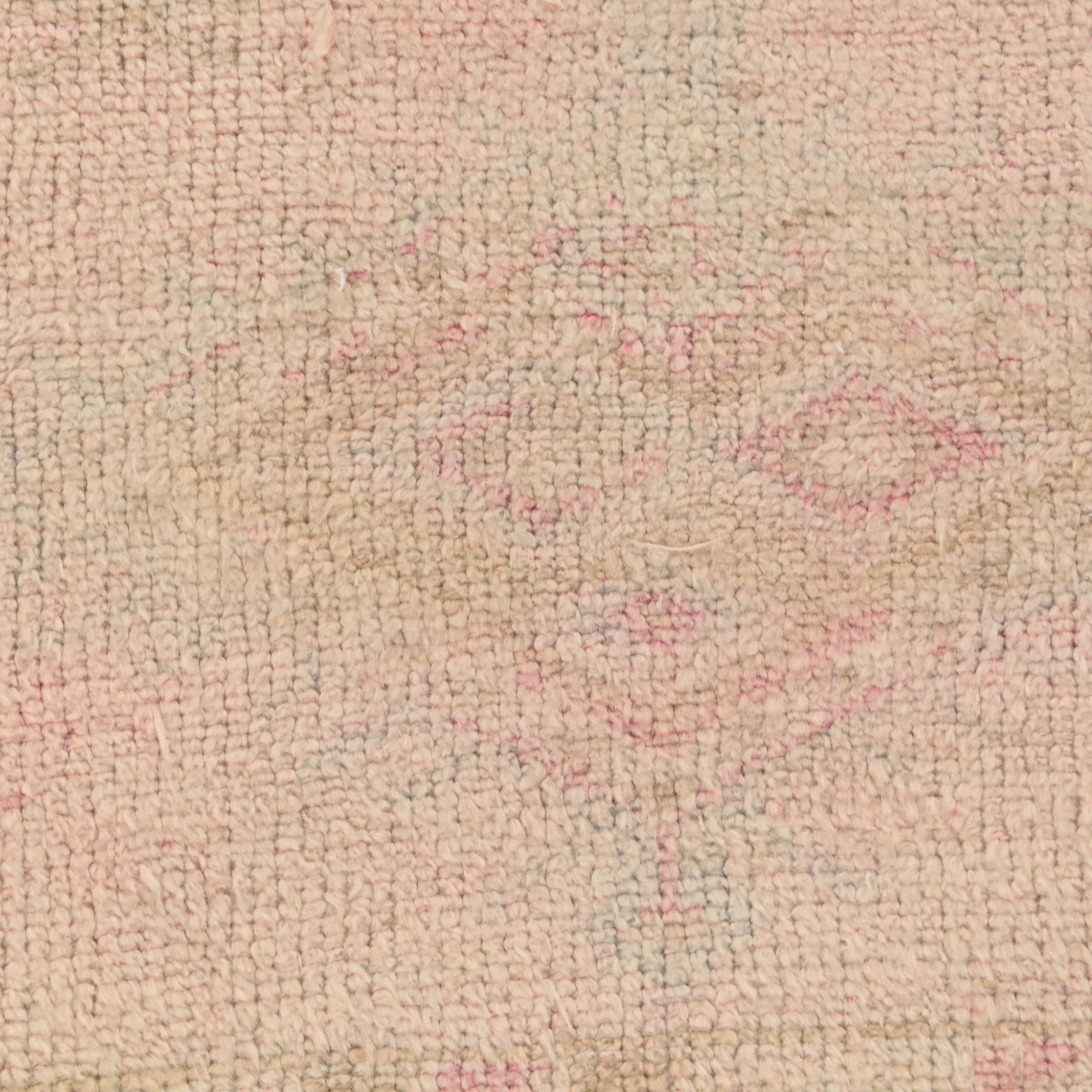 2'8 x 10'11 Hand-Knotted Turkish Anatolian Carpet Runner