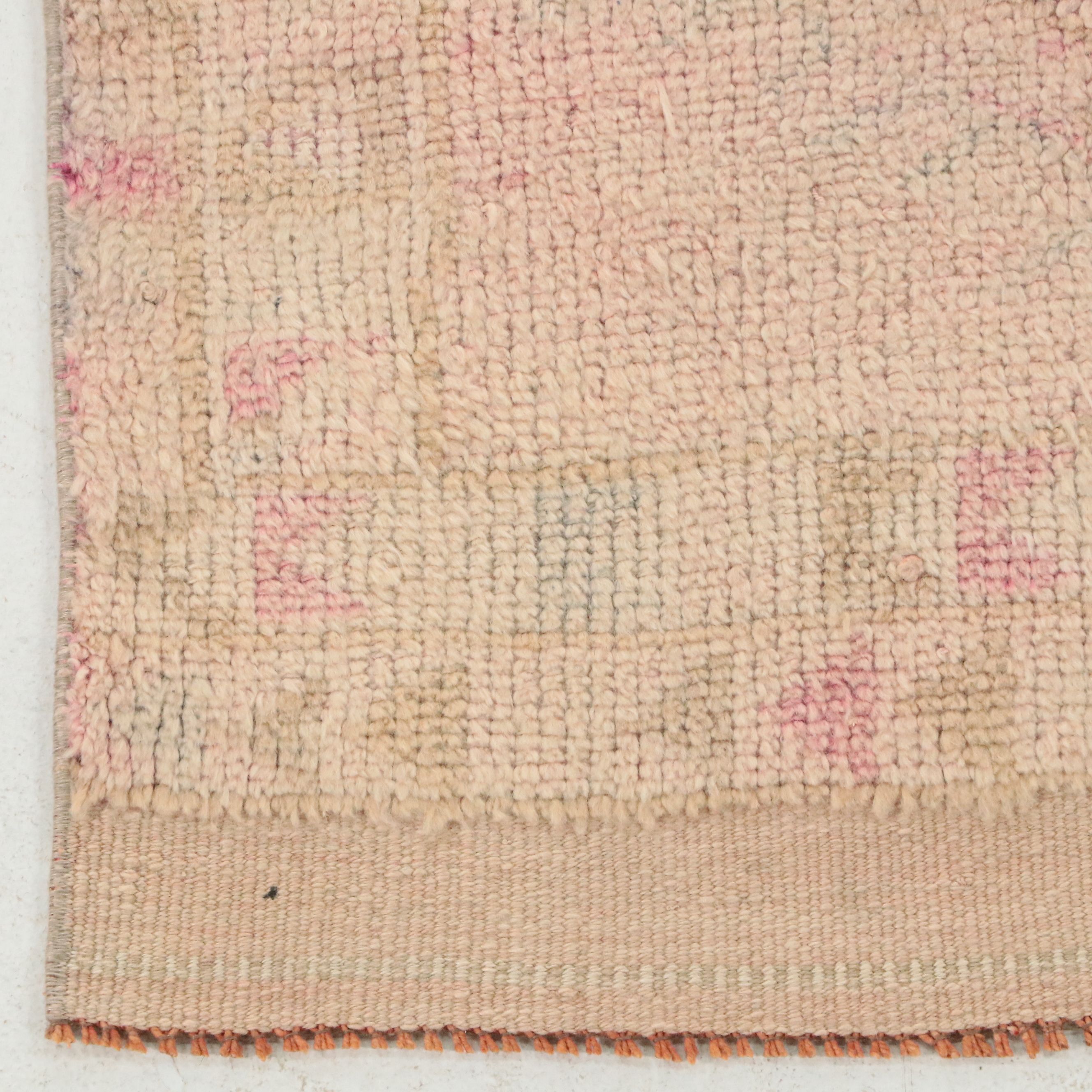 2'8 x 10'11 Hand-Knotted Turkish Anatolian Carpet Runner