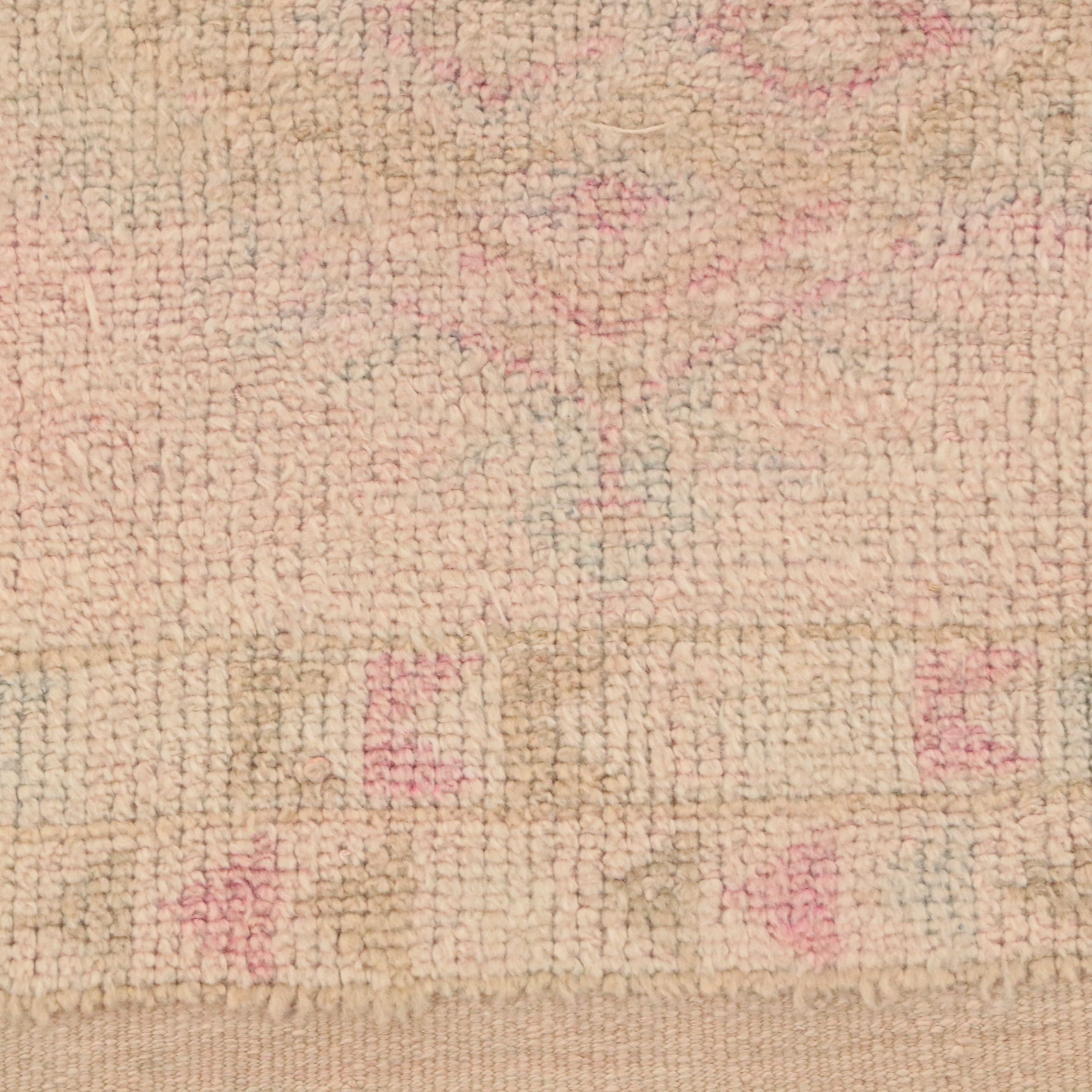 2'8 x 10'11 Hand-Knotted Turkish Anatolian Carpet Runner