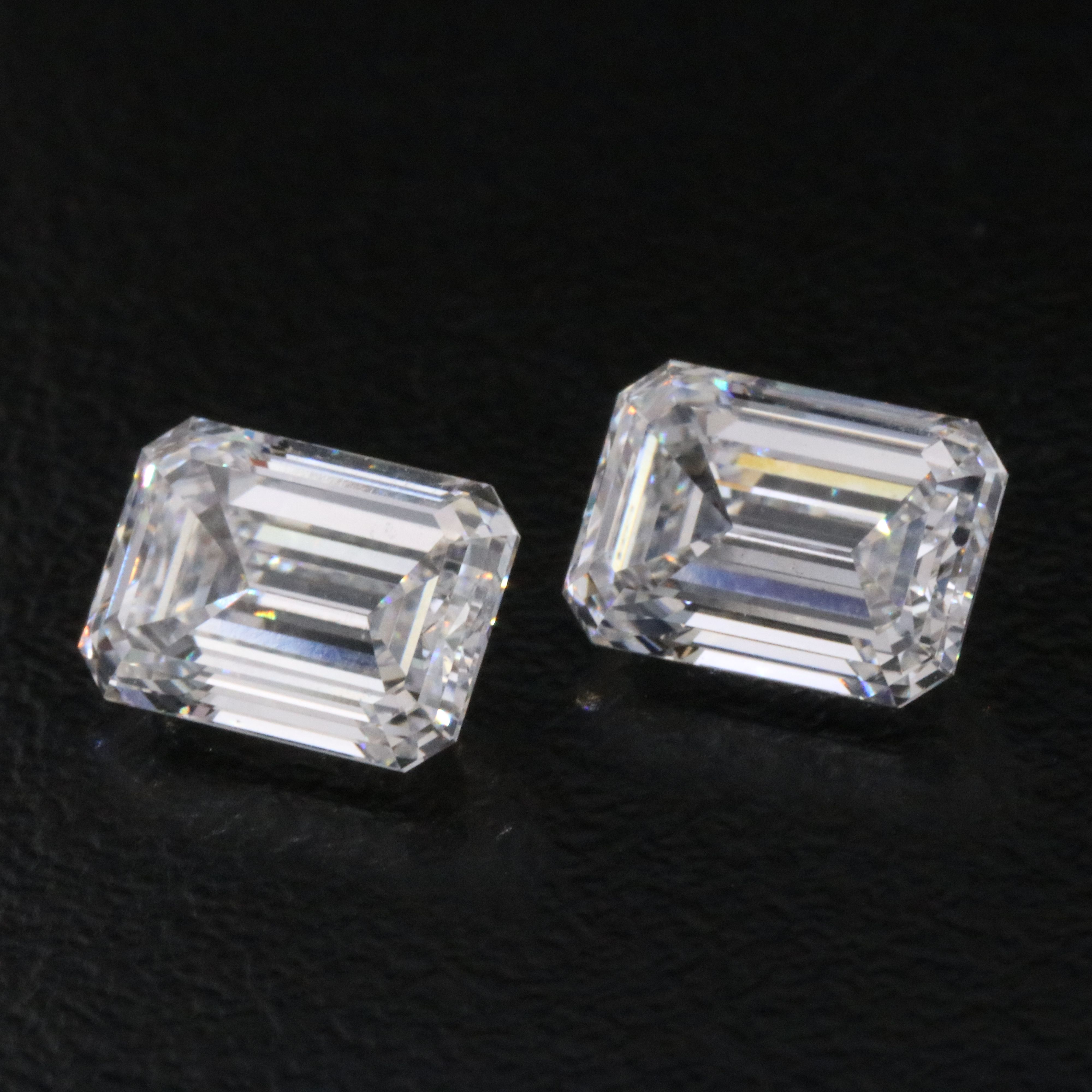 Loose 3.18 CTW Lab Grown Diamond Matched Pair with IGI Reports