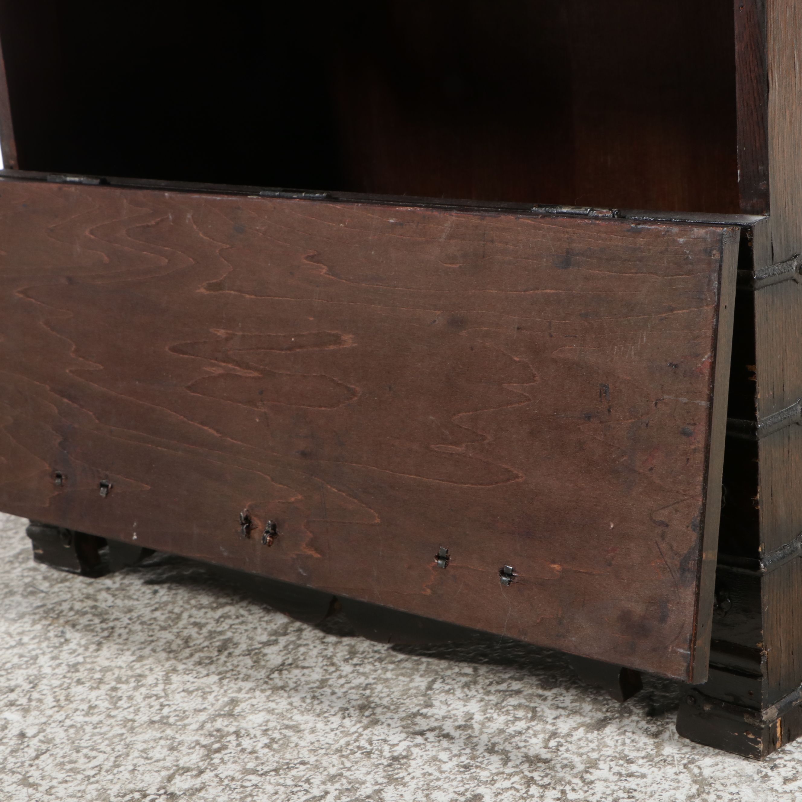 Pair of Japanese Tansu-Style Chests with Iron Hardware, 20th Century