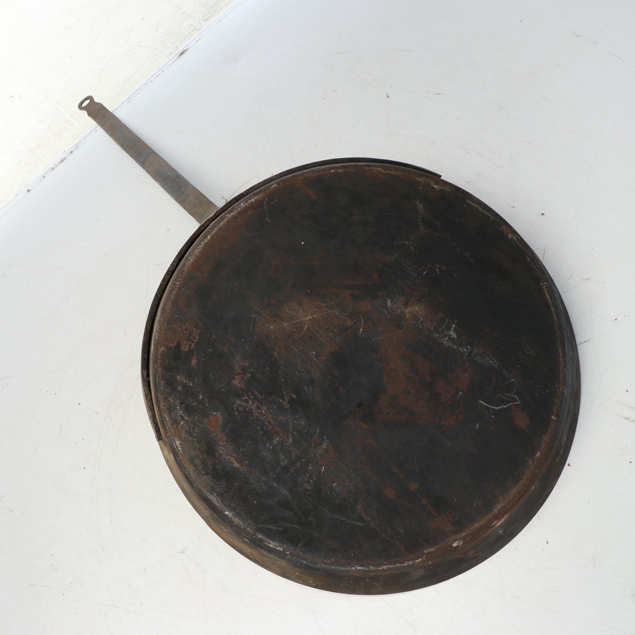 U.S. S.M.Co Tin Box with Other Long-Handled Pan, Early 20th Century