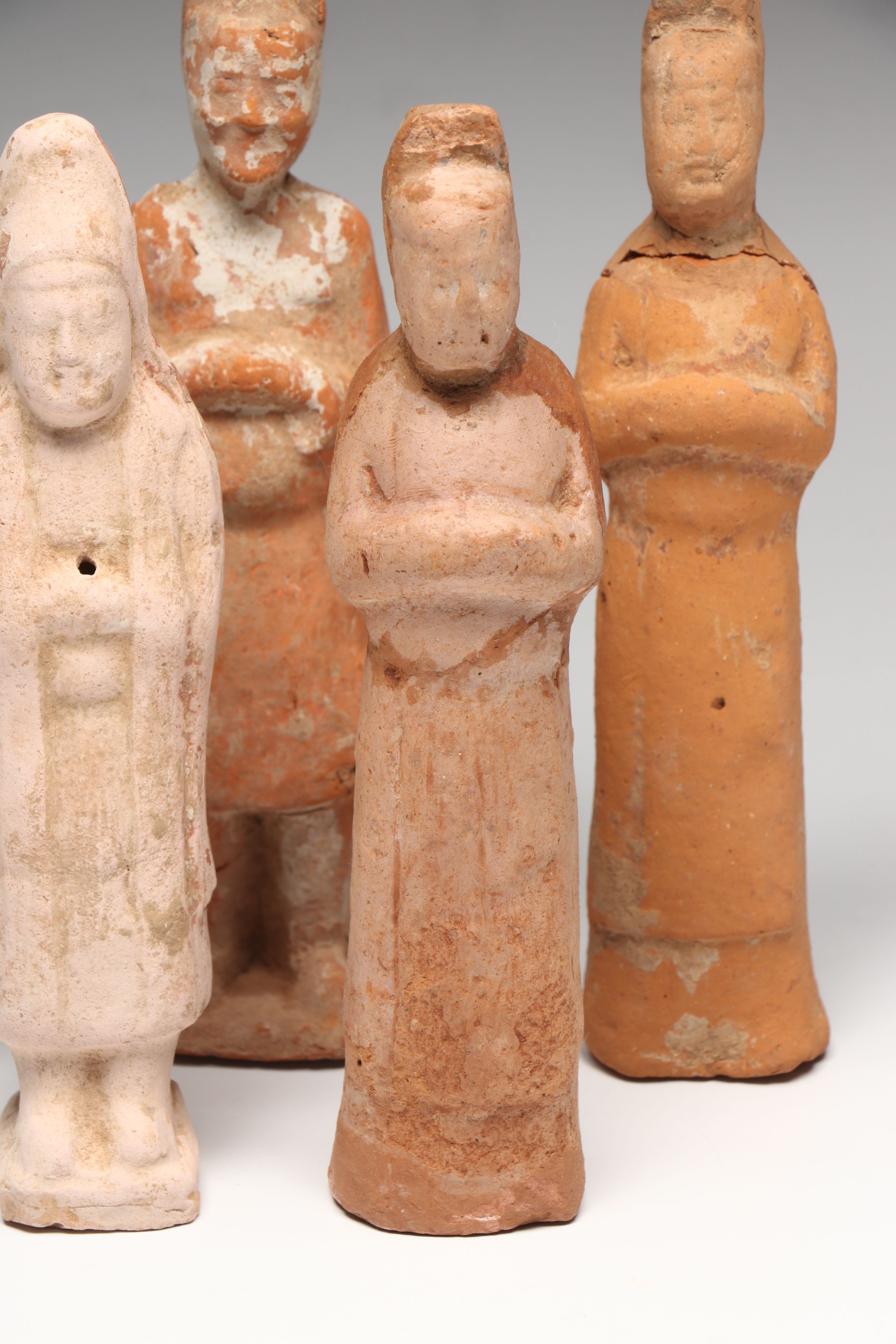 Ancient Chinese Style Ceramic Tomb Figures