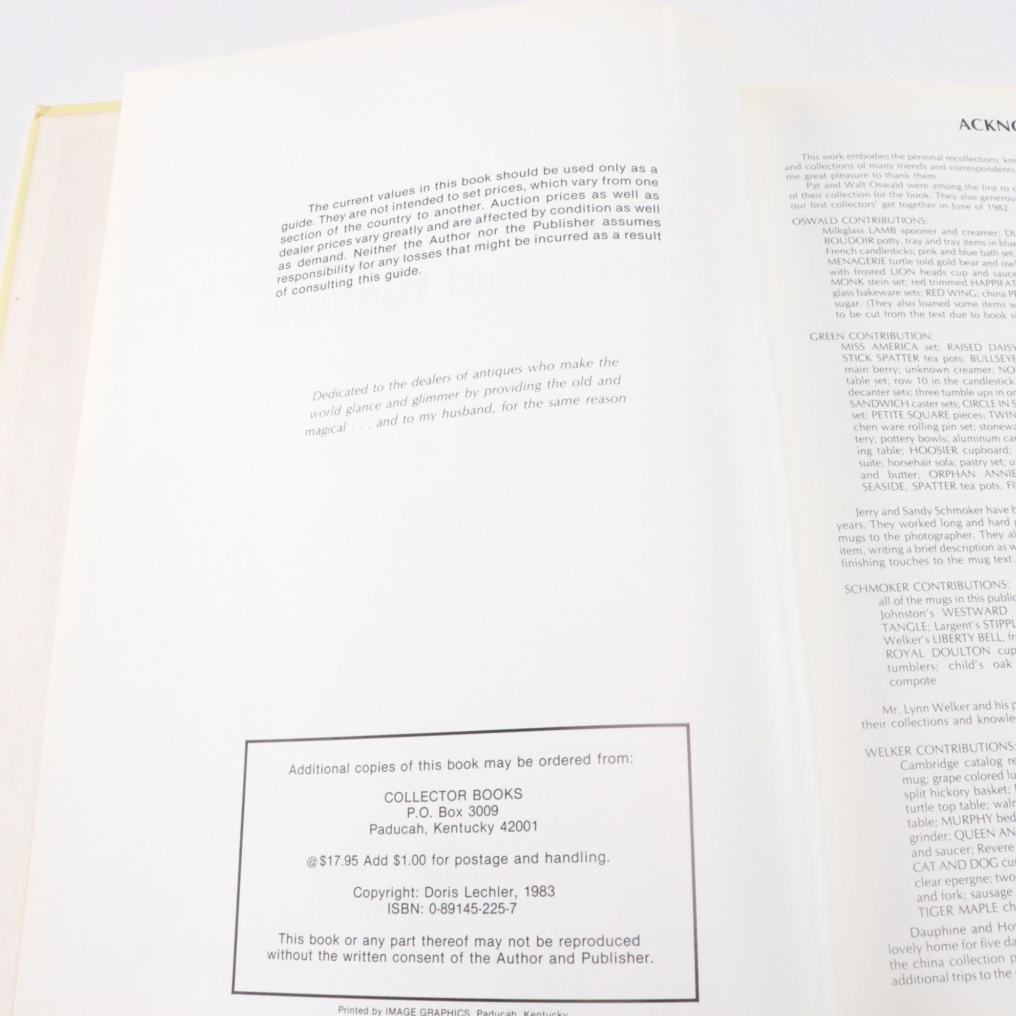 Assortment of Collector's Guide Books on Toys, Kitchenwares, and Open Salts