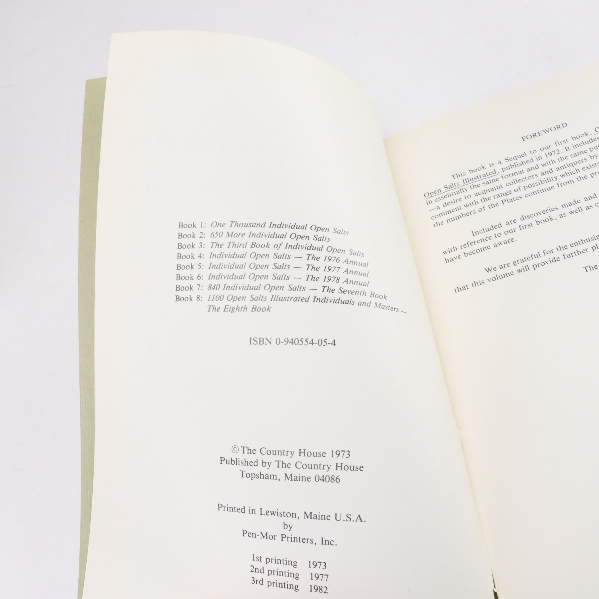 Assortment of Collector's Guide Books on Toys, Kitchenwares, and Open Salts