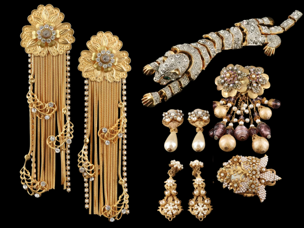 The Golden Age of Glamour: A Masterwork Collection of Signed Costume Jewelry