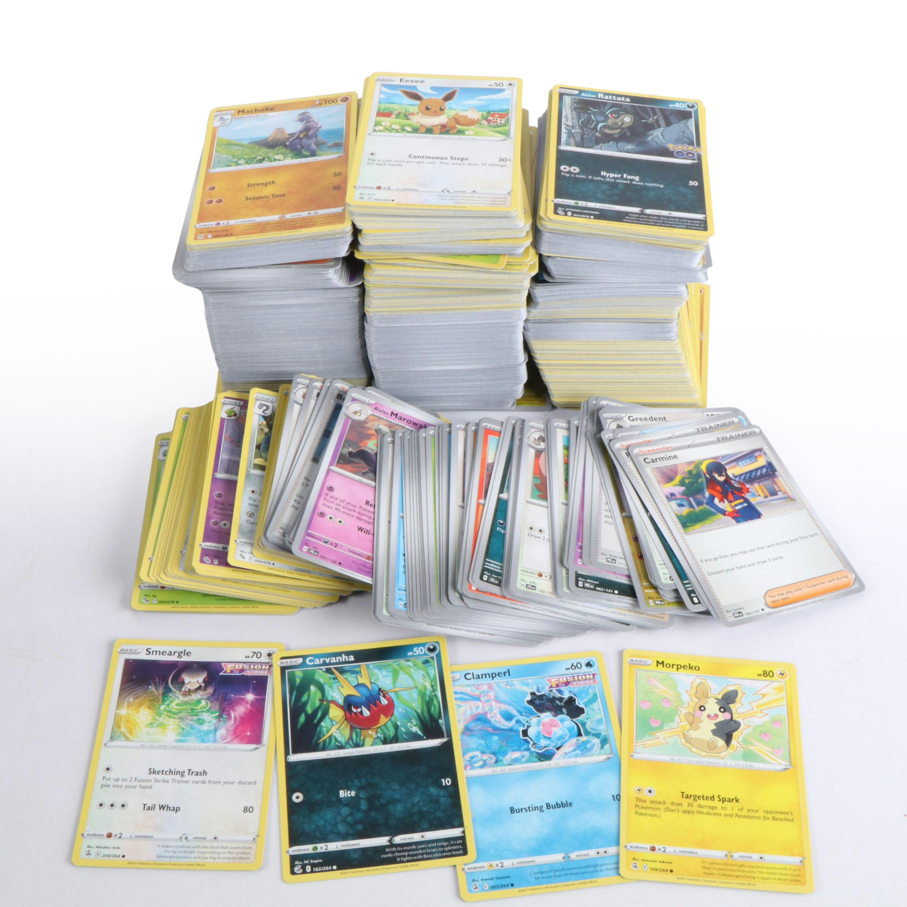 Pokémon Card Collection Featuring Holos and More, 2020s