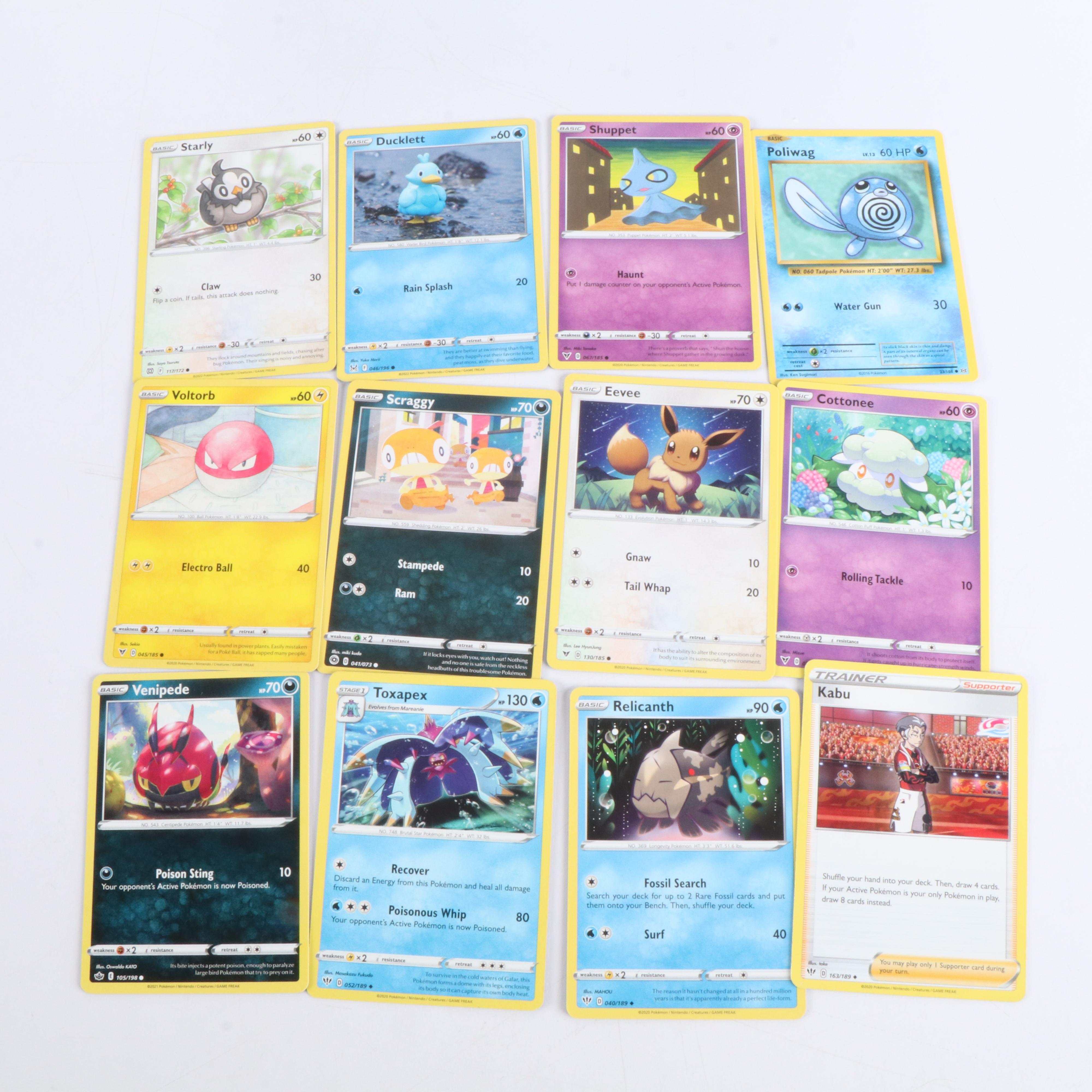 Pokémon Card Collection Featuring Holos and More, 2020s