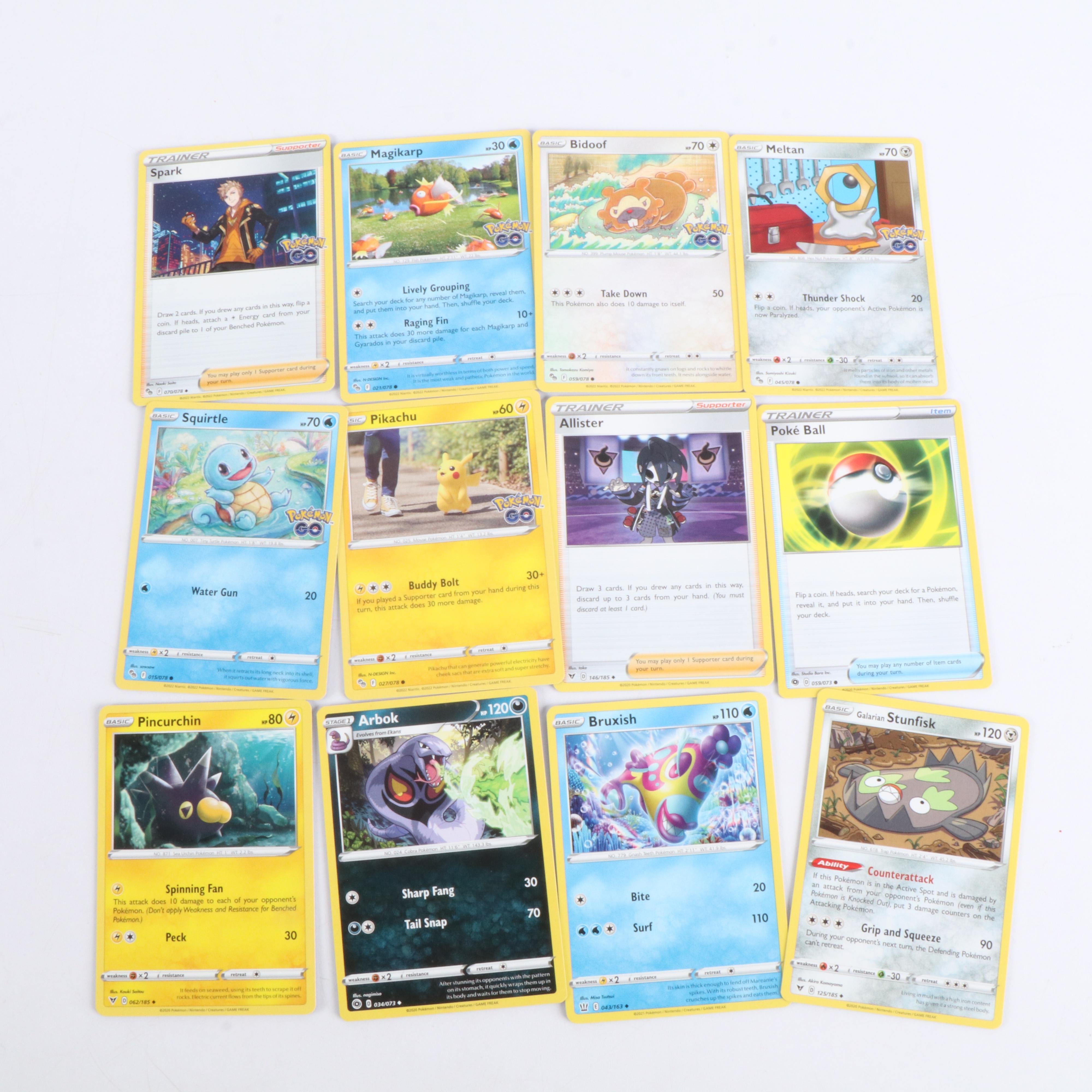 Pokémon Card Collection Featuring Holos and More, 2020s