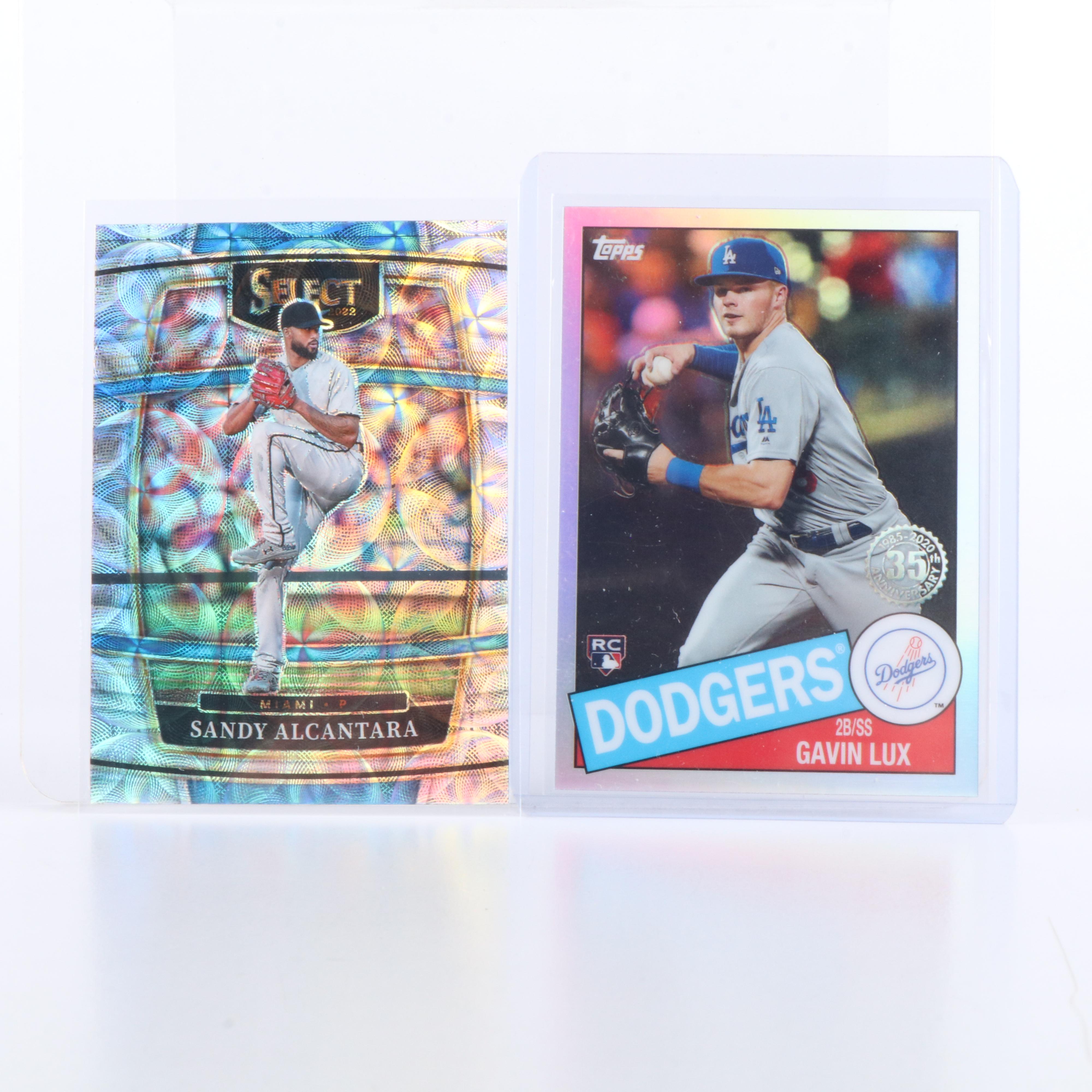 Mosaic with Other Baseball Cards Featuring Ohtani, Bryce Harper, and More