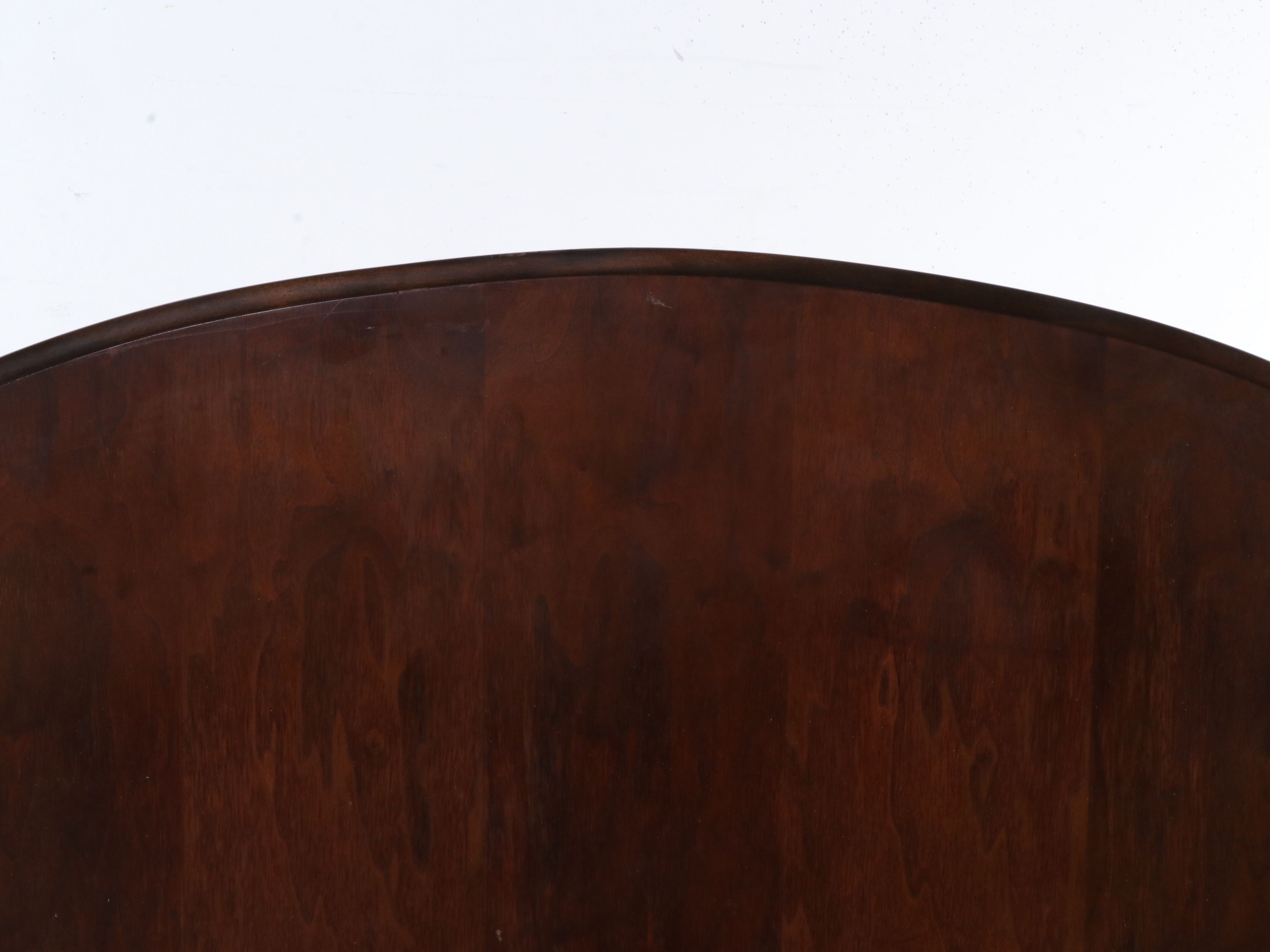 Late Victorian Style Mahogany Bed Frame with Box Spring, Early 20th Century