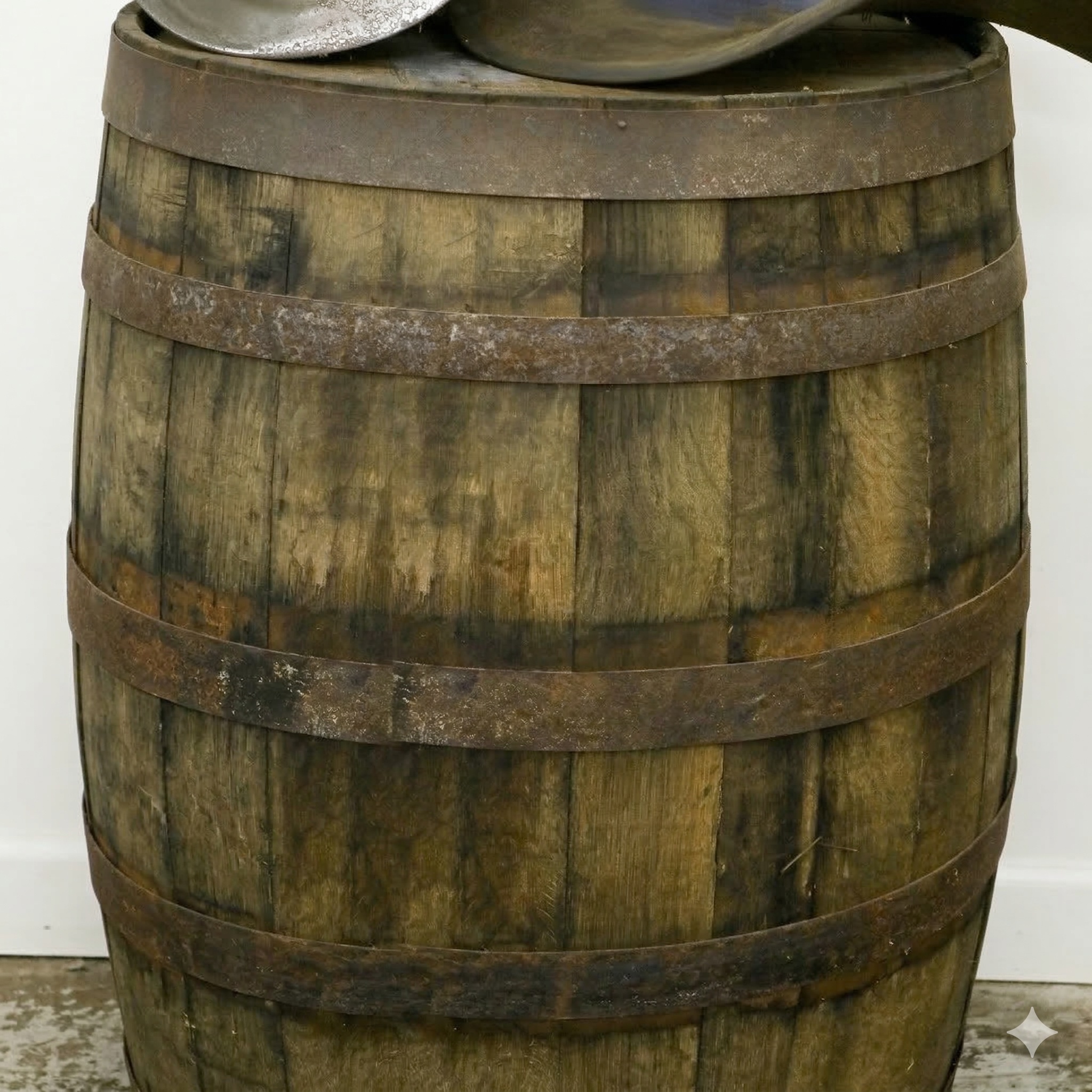 Americana Rustic Industrial Salvage Assemblage