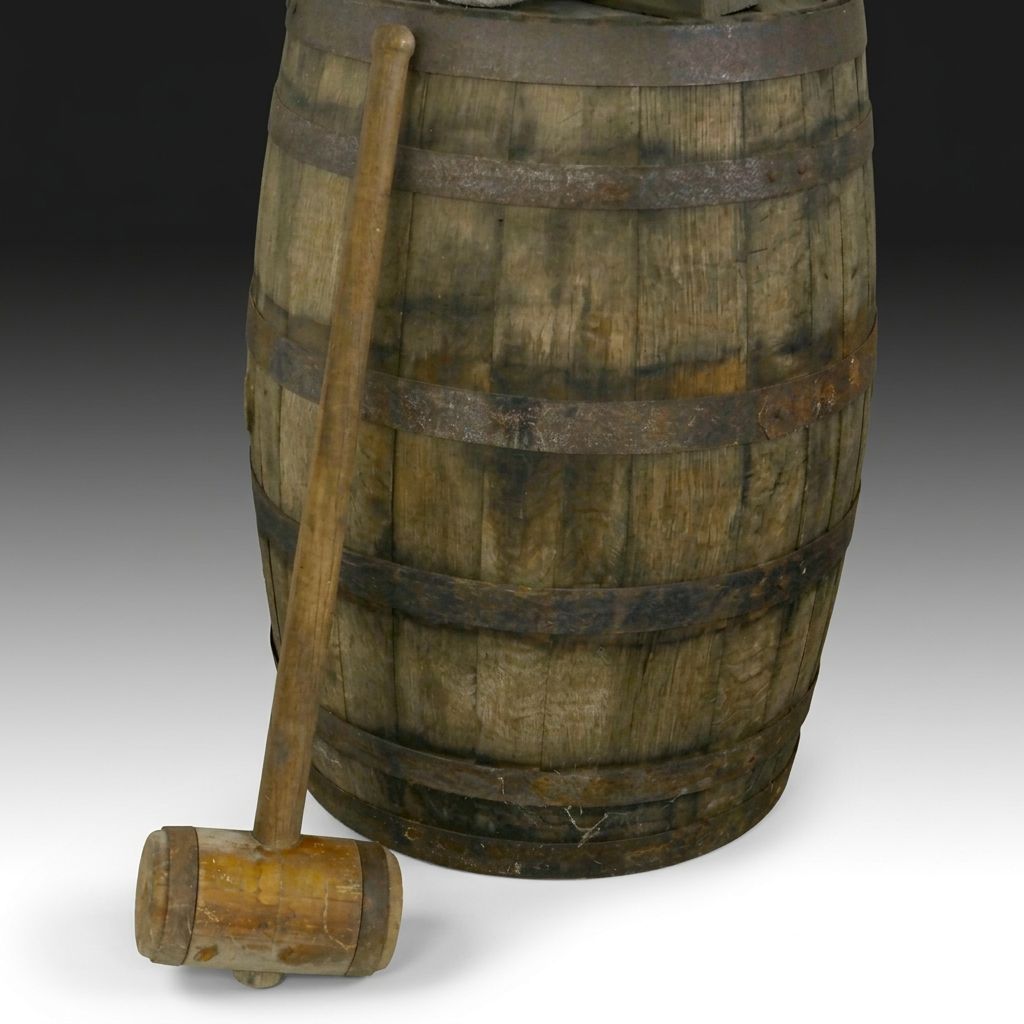 Americana Rustic Industrial Salvage Assemblage