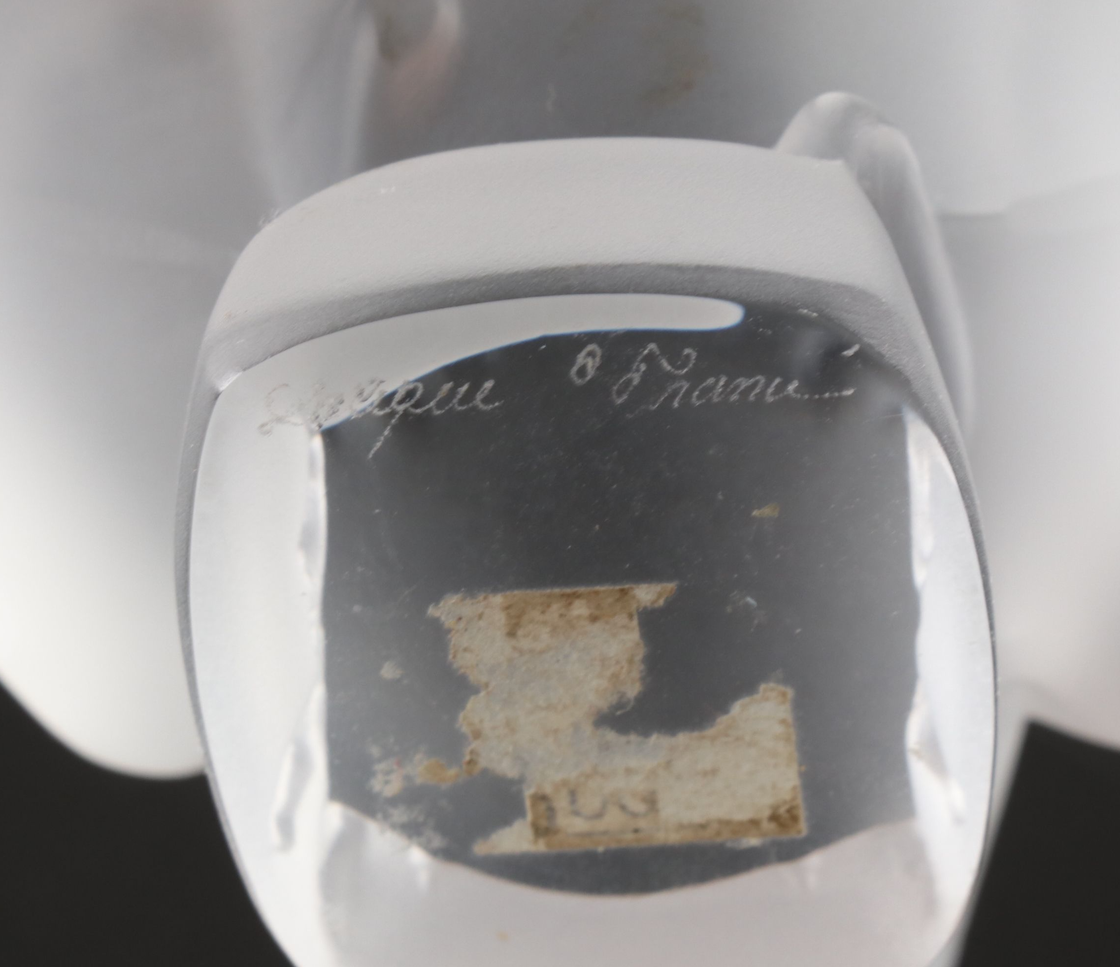 Lalique "Moineau Timide" and "Moineau Coléreux" Frosted Crystal Figurines