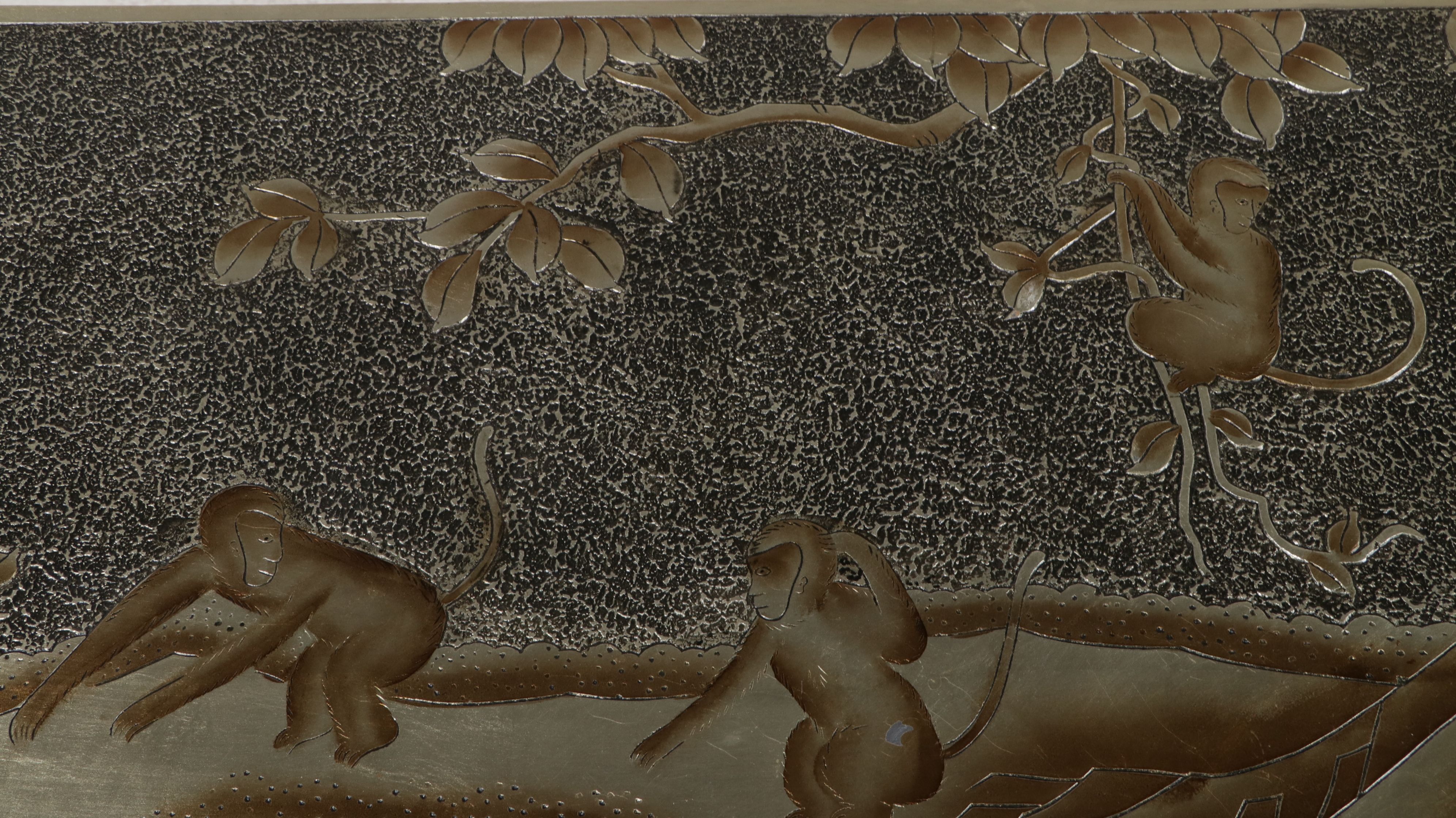 Hollywood Regency Style Lacquered Wood Chinoiserie Decorated Dry Bar Cabinet