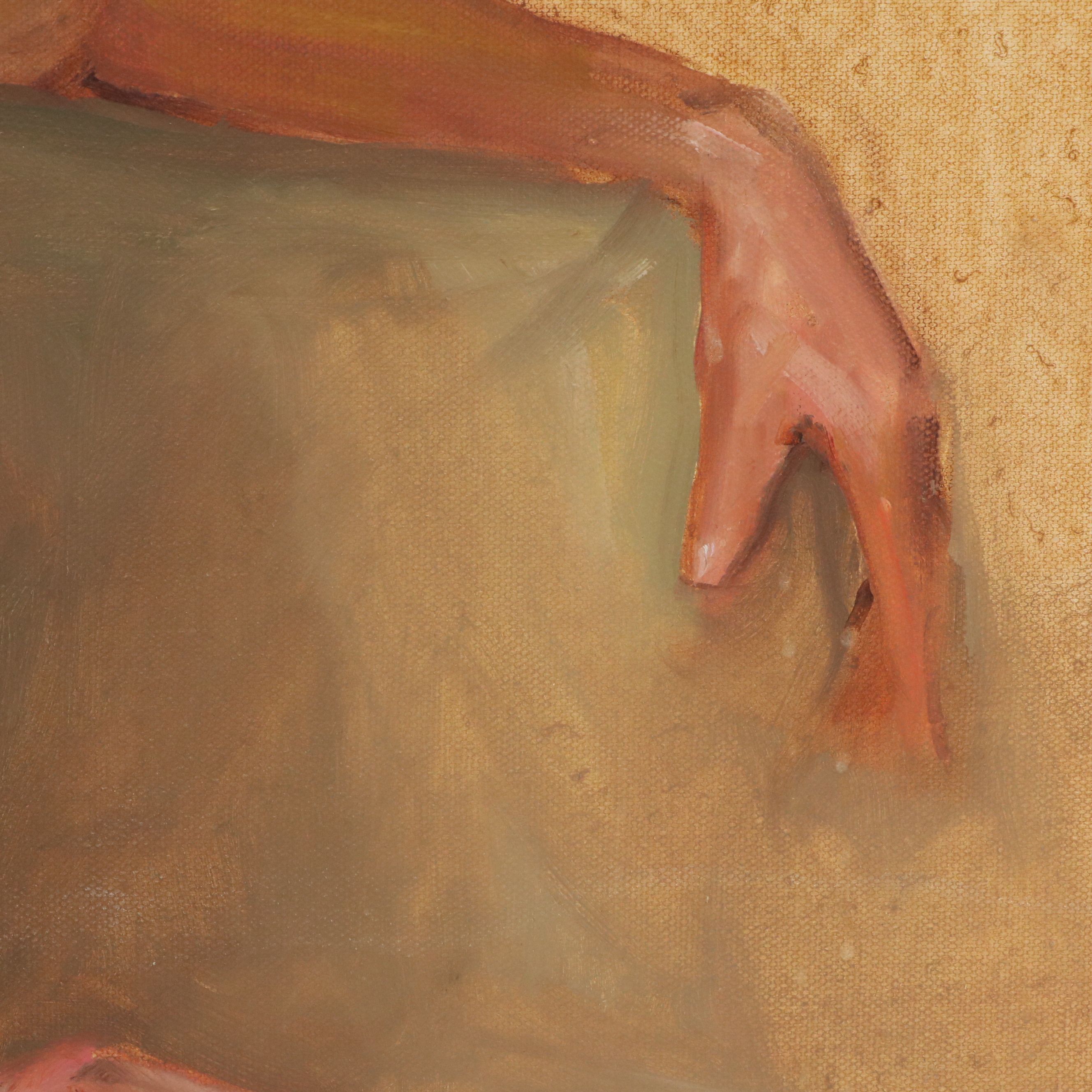 Larry Griggs Oil Painting of Female Nude, 21st Century