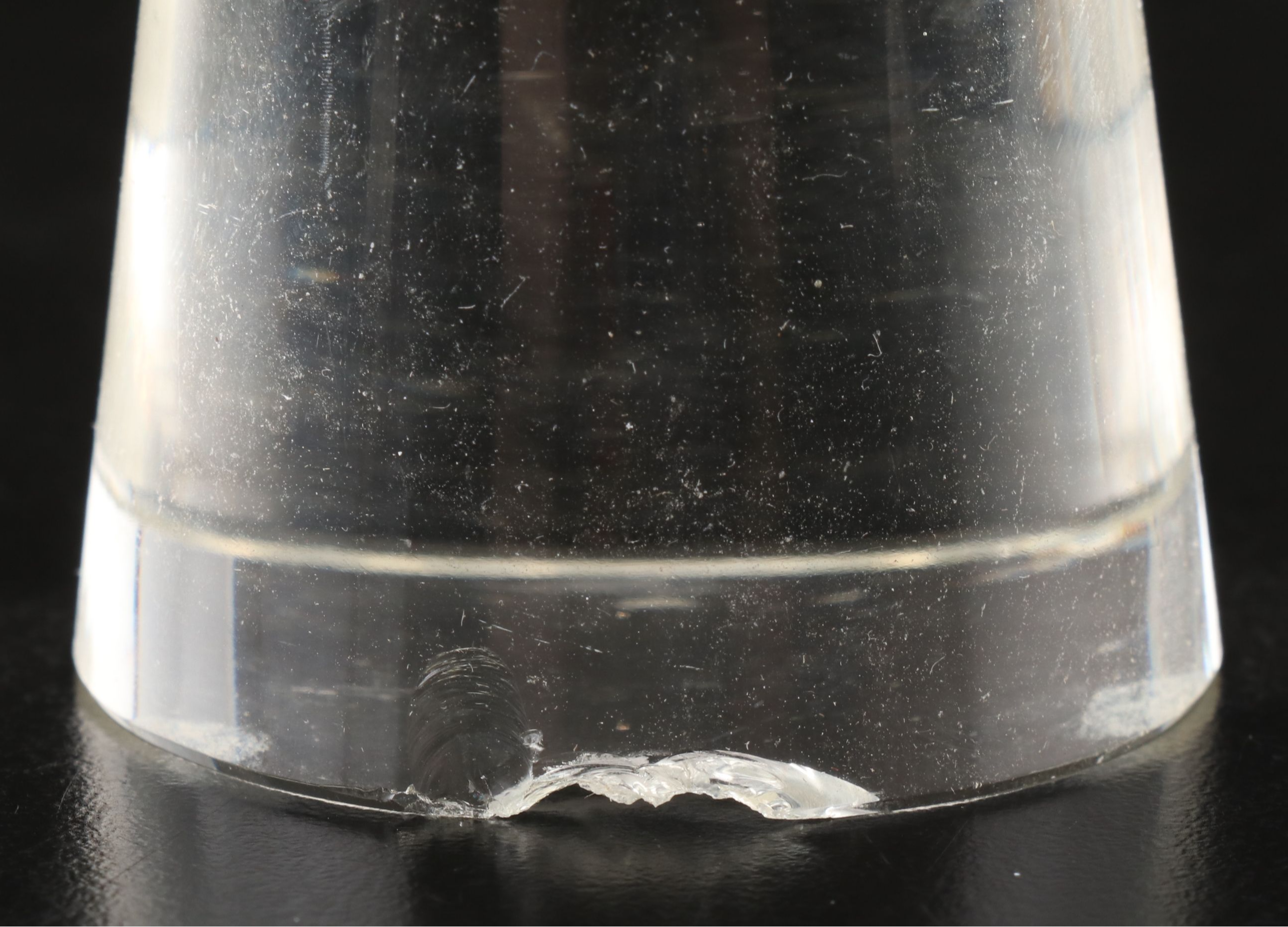 Postmodern Crystal Obelisk Paperweights