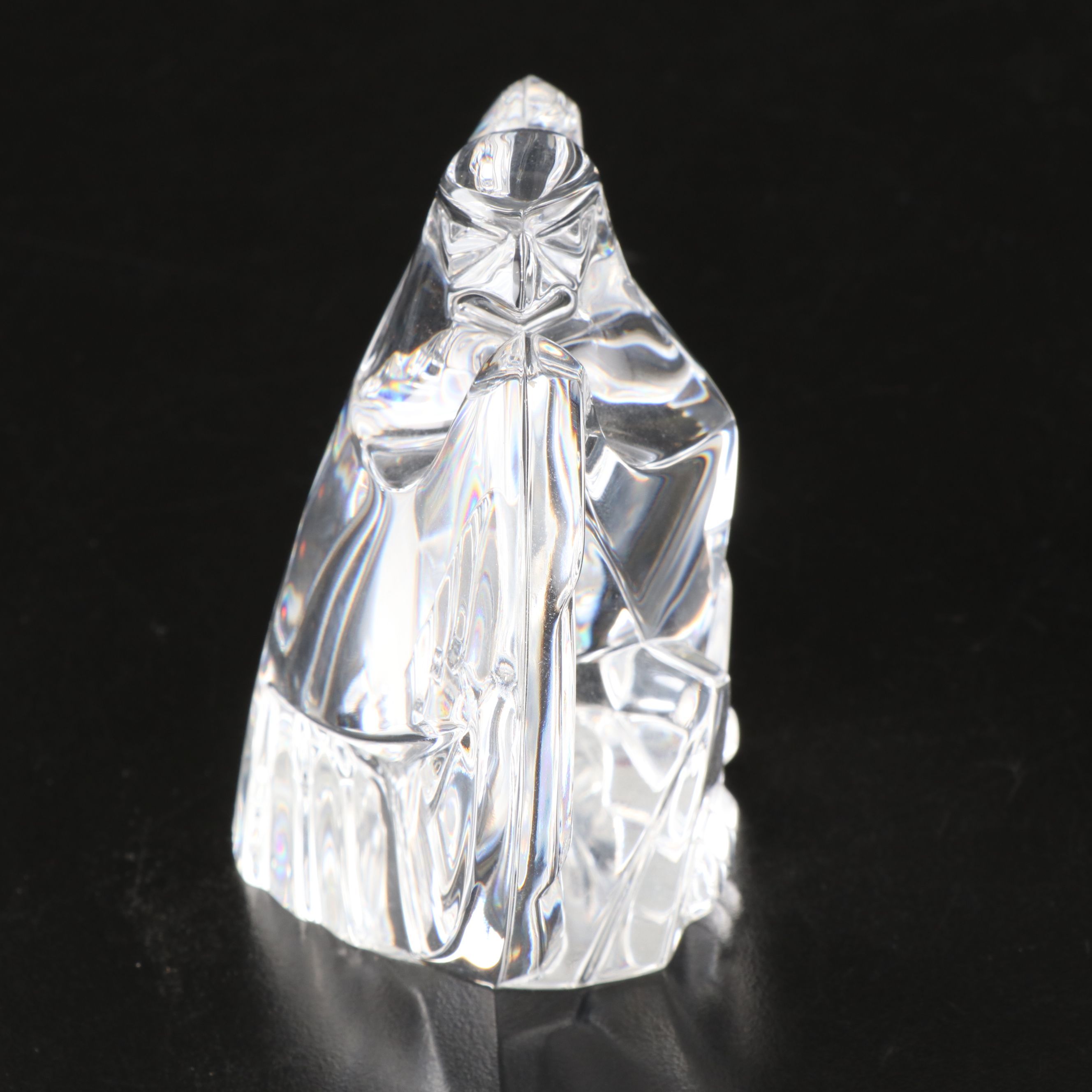 Steuben Art Glass "Eagle" Paperweight Designed by Lloyd Atkins, Late 20th C.