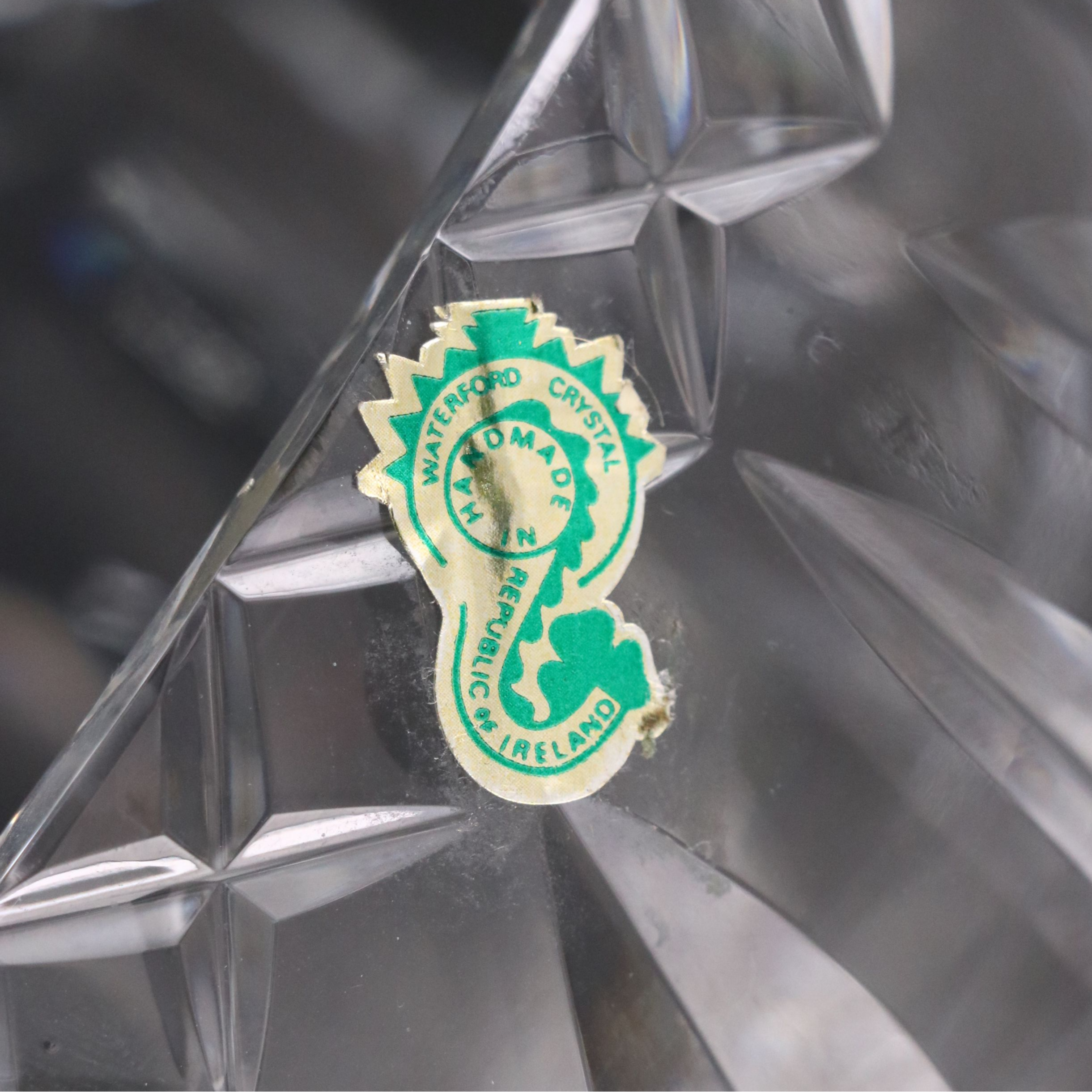 Waterford "Lismore" Crystal Compote and Bud Vase with More Vases and Bowl