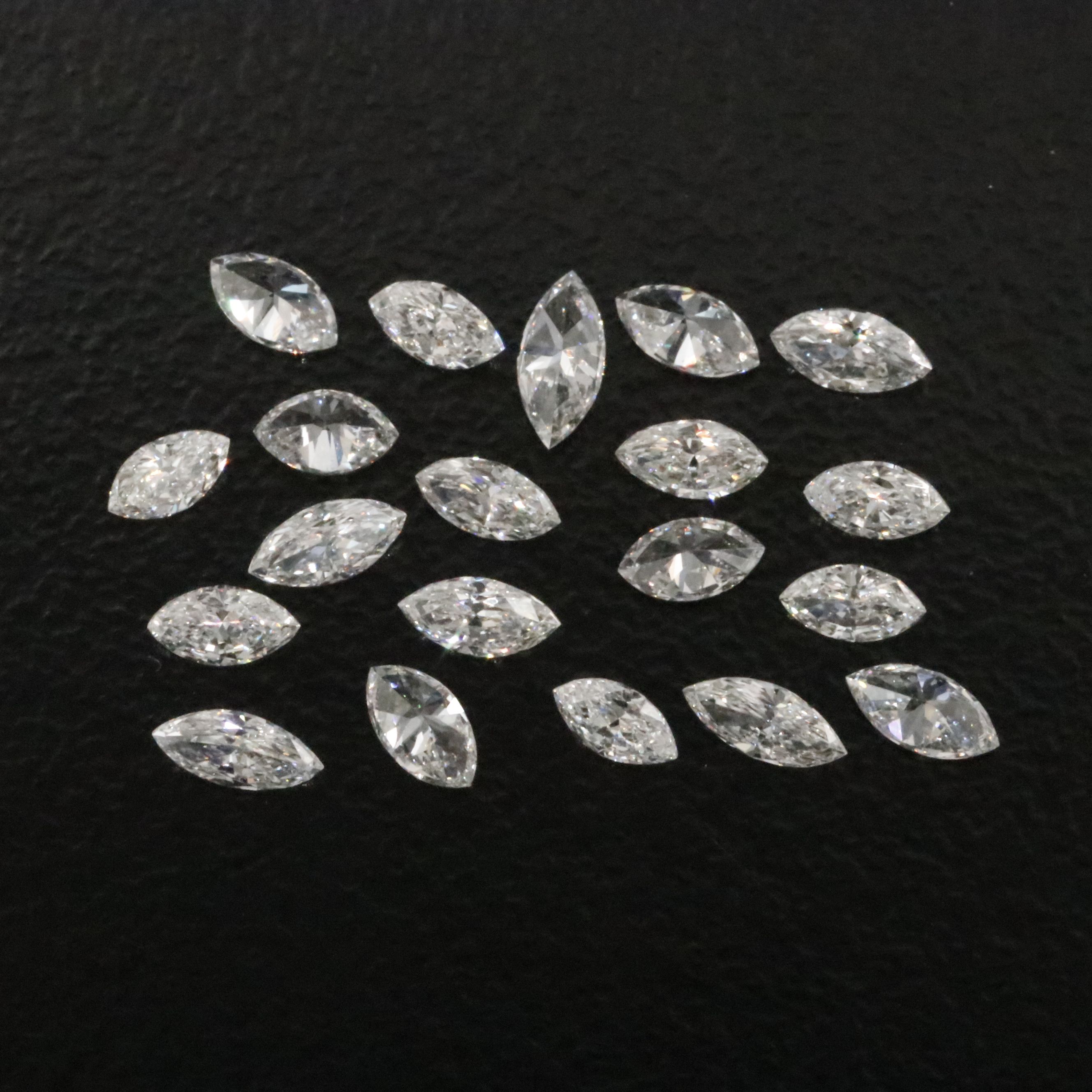 Loose 1.27 CTW Lab Grown Diamonds