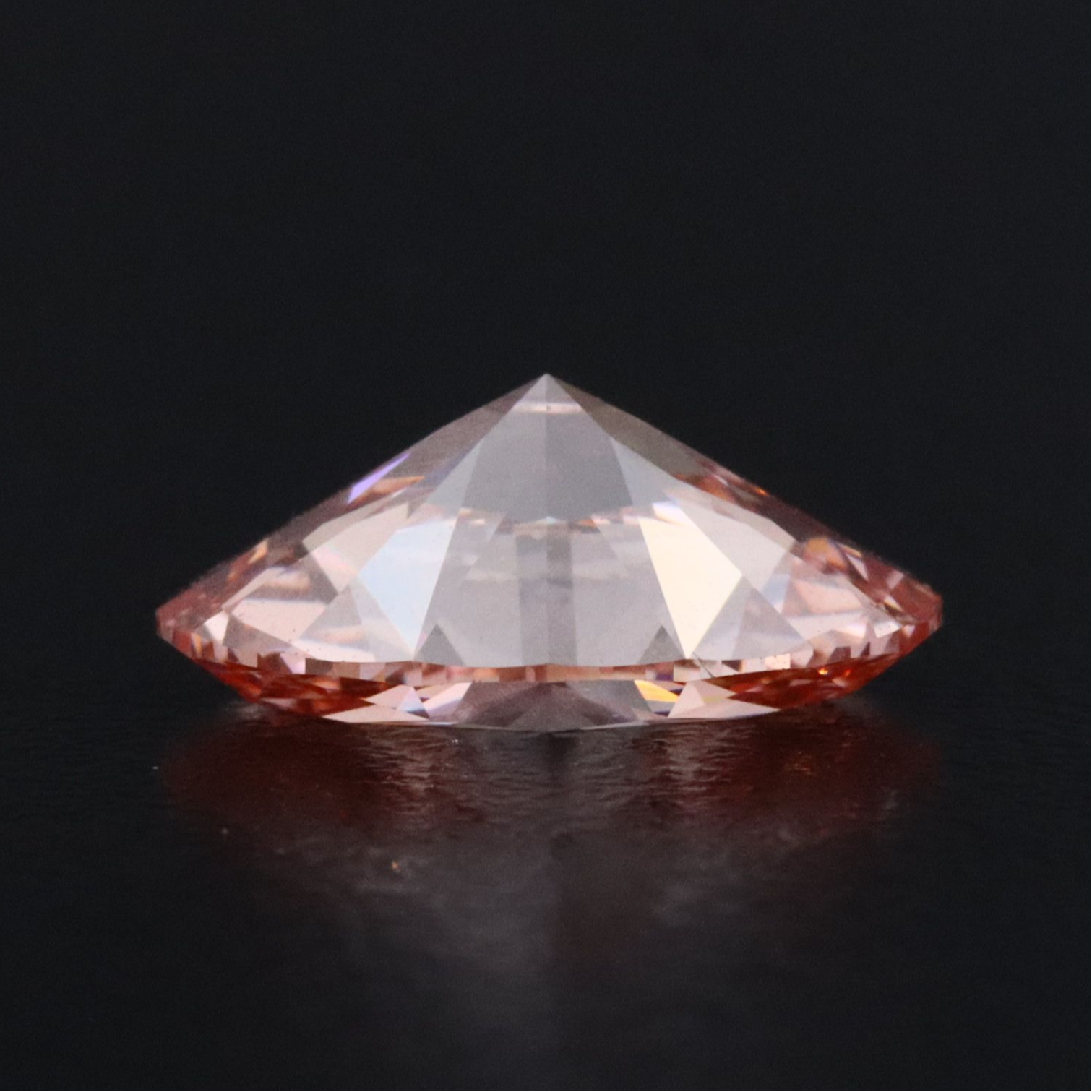 Loose 2.43 CT Lab Grown Fancy Vivid Pink Diamond with IGI Report