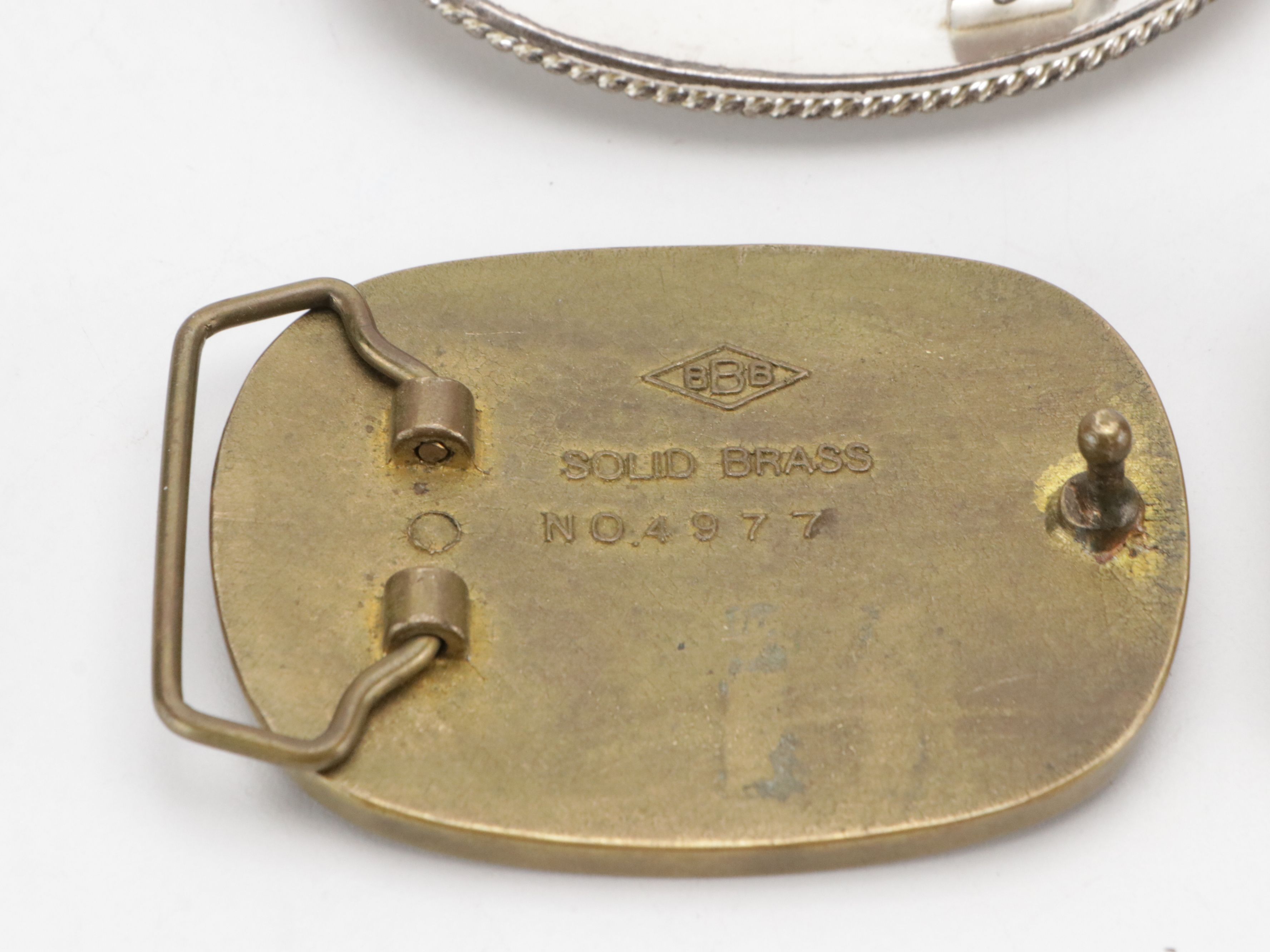 Bergamot Brass Works with Other Brass and Metal Western Belt Buckles