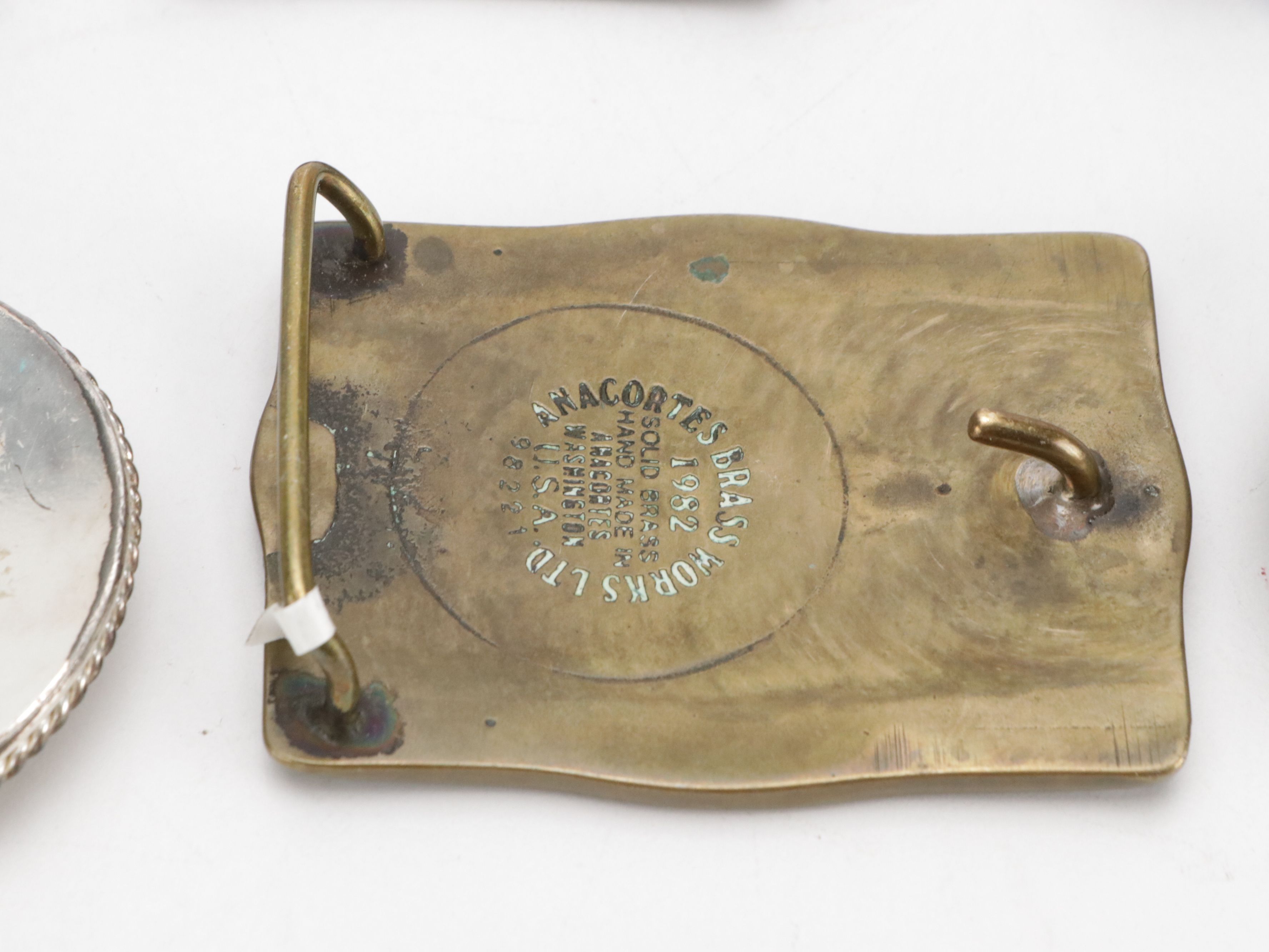 Bergamot Brass Works with Other Brass and Metal Western Belt Buckles