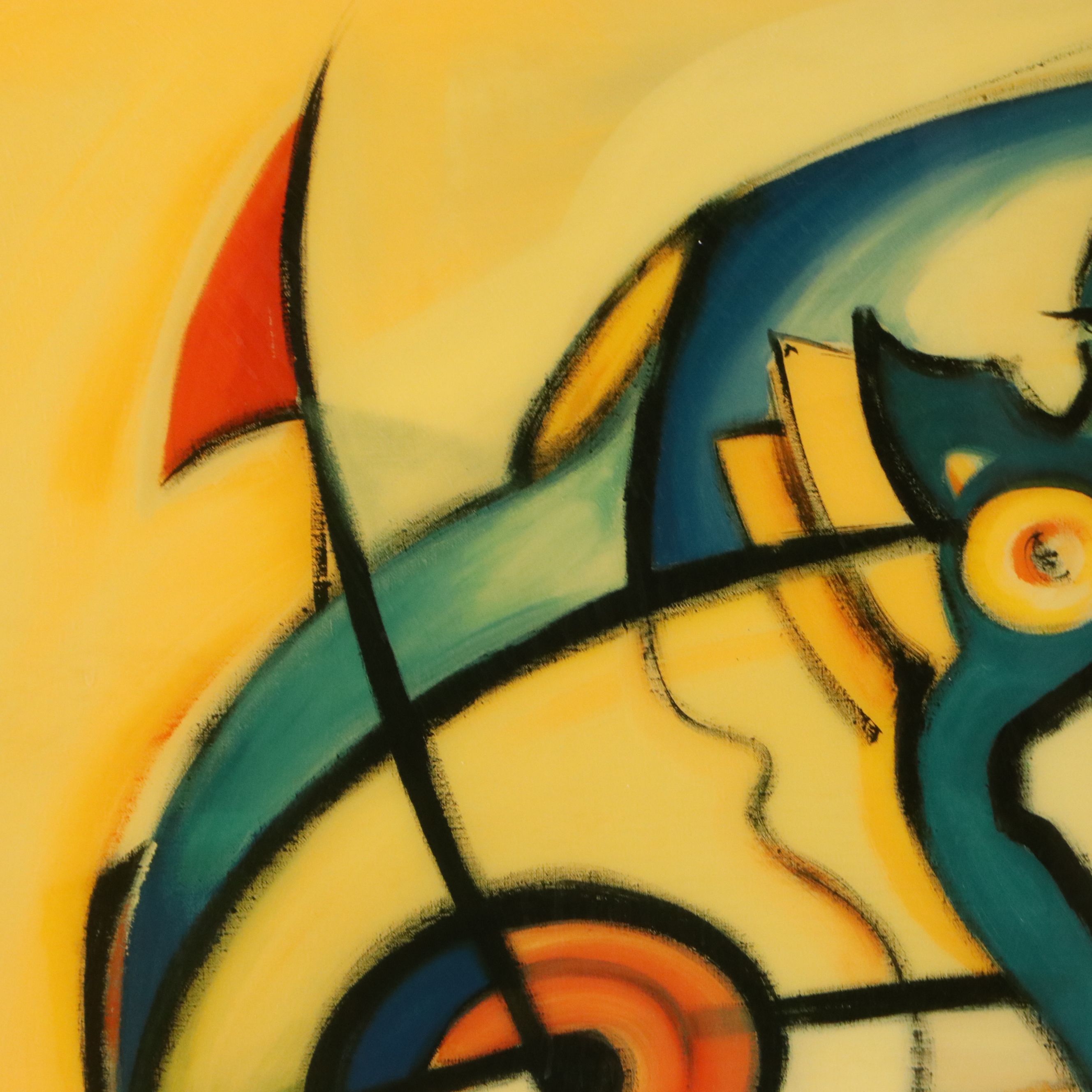 Abstract Offset Lithograph After Alfred Gockel, Late 20th to 21st Century