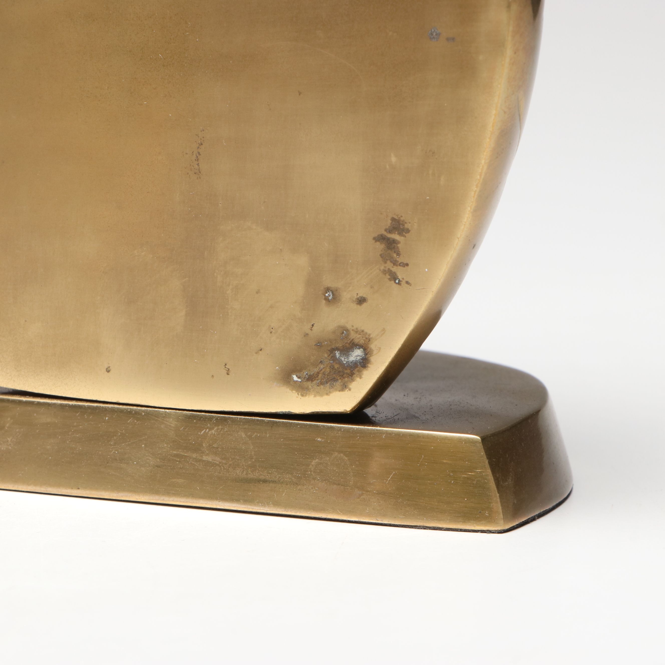 Indian Brass Pineapple Bookends