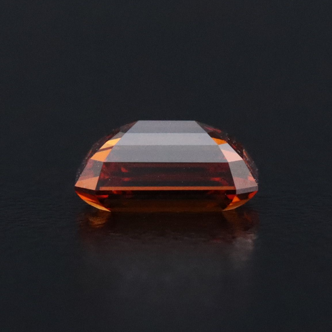 Loose 1.03 CT Lab Grown Fancy Vivid Orange Diamond with IGI Report