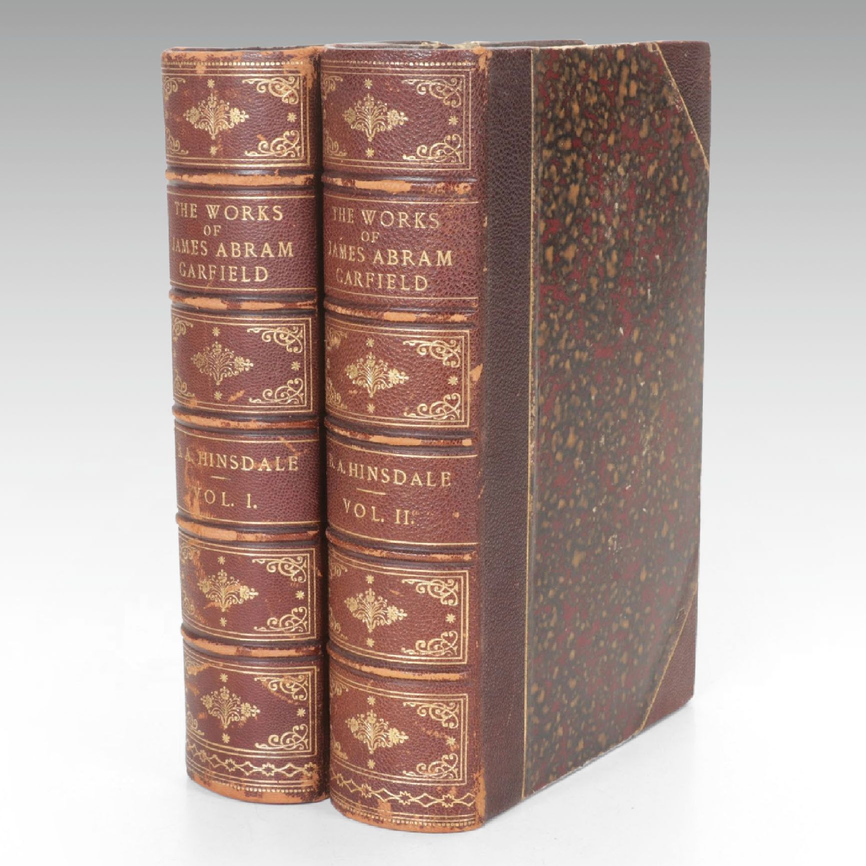 "The Works of James Abram Garfield" Two-Volume Set by Burke A. Hinsdale